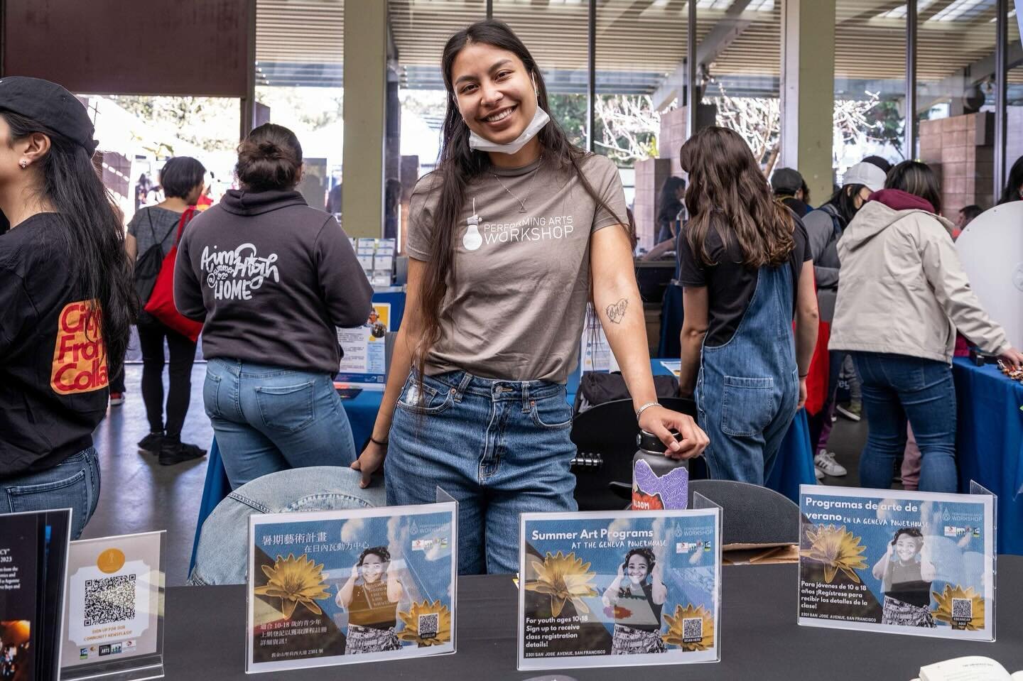 Behind the scenes: DCYF Summer Resource Fair Edition 🌟 Featuring our rockstar Program Manager Reina 🎨