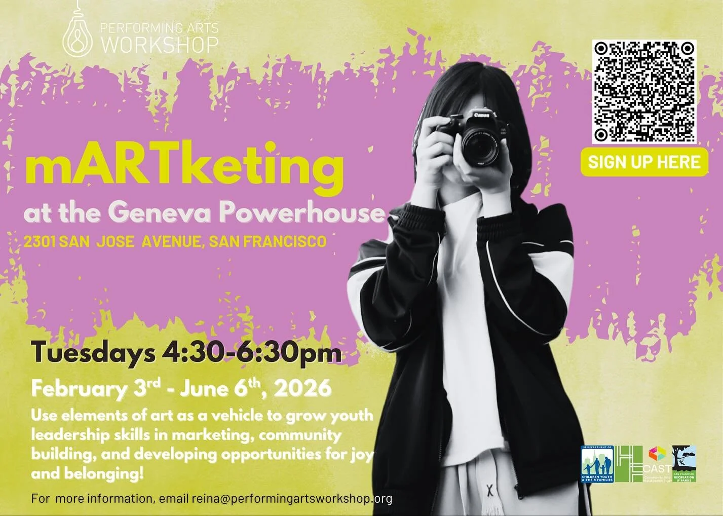 The days might by chilly but Spring registration is now open 🌷☀️ Limited spots now open for our Creative Movement 🕺 and mARTketing classes 🎨 

🏰 WHERE: The Geneva Powerhouse
🔗 REGISTER: Link in bio to save your spot ⭐️