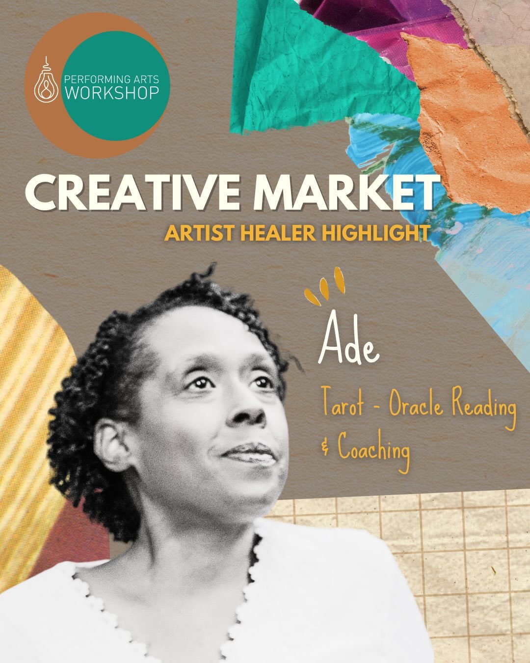 Meet Ade 🌱 Intuitive guide, poet, writer, seasoned facilitator and business leader 🪞

We invite you to explore Ade's and other artist offerings at the Creative Market ☀️ Bid and find more information at the link in bio 🔗