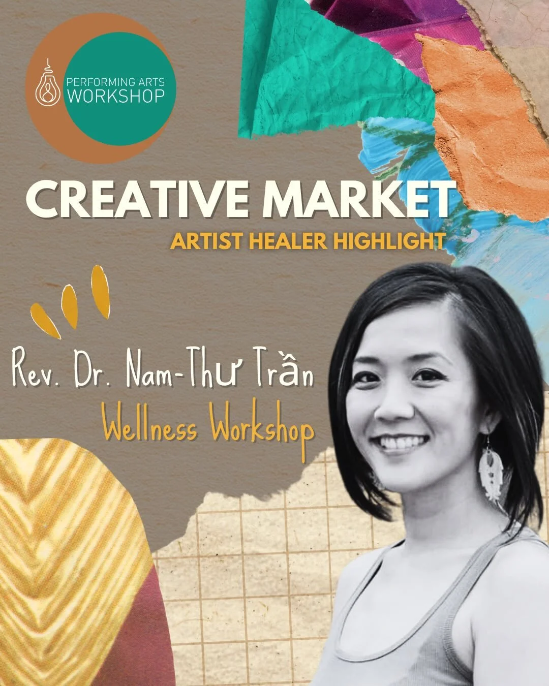 Meet Rev. Dr. Nam-Thư Trần 🤲🏼 Medicine woman, herbalist, healer and more 🪾

We invite you to explore Dr. Nam-Thư Trần's and other artist offerings at the Creative Market ☀️ Bid and find more information at the link in bio 🔗