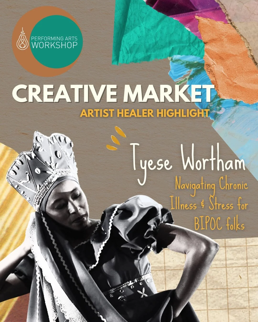 Meet Tyese 🔆 Lifelong mover and healer 🪽

We invite you to explore Tyese's and other artist offerings at the Creative Market ☀️ Bid and find more information at the link in bio 🔗