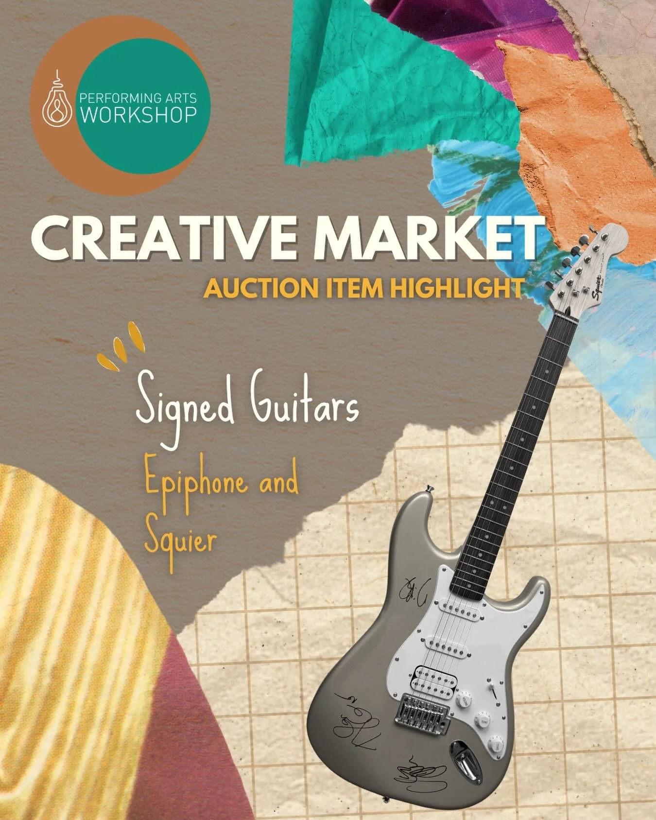 Last BUT certainly not least 📣 📣📣

We are offering signed Black Keys and Neon Trees guitars on the Creative Market 🎸⚡️

Find more information on our stories and the link in bio 🔗