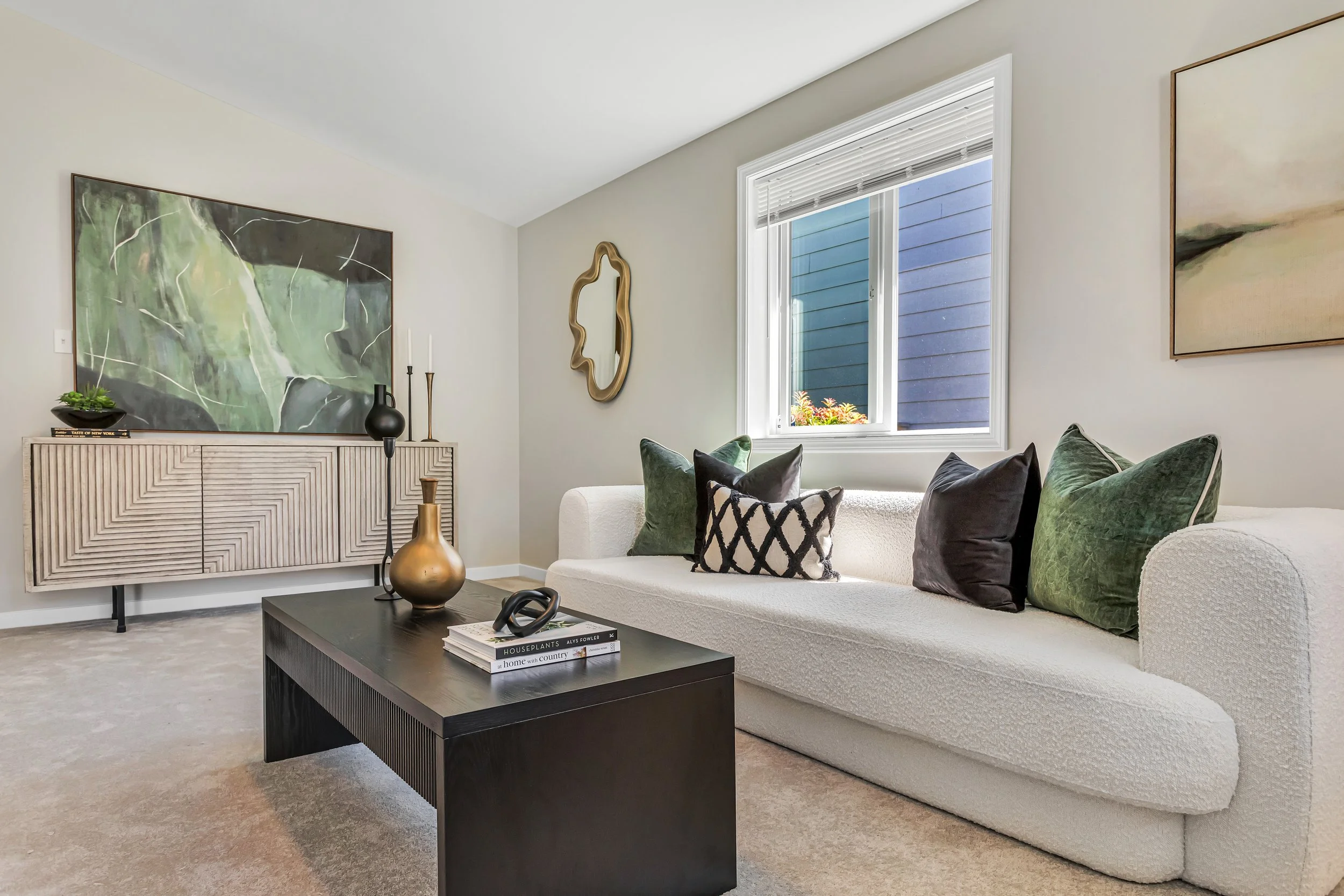 How Thoughtful Staging Creates a Welcoming Living Room