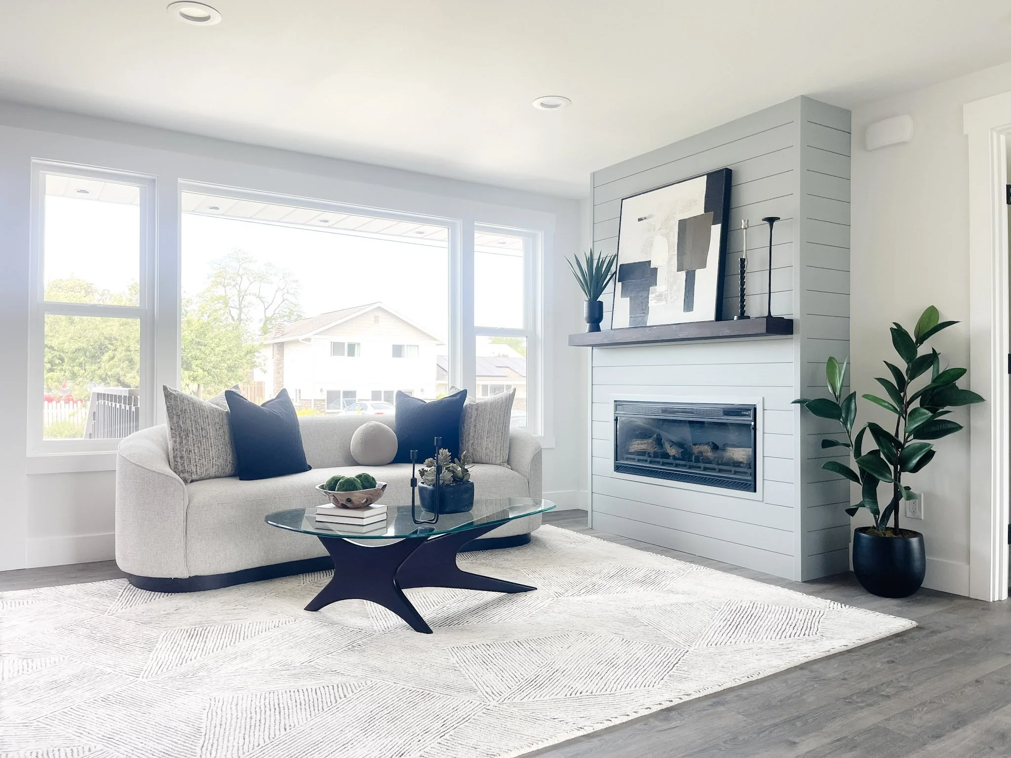 New construction home in Sedro-Woolley staged to showcase space and functionality.