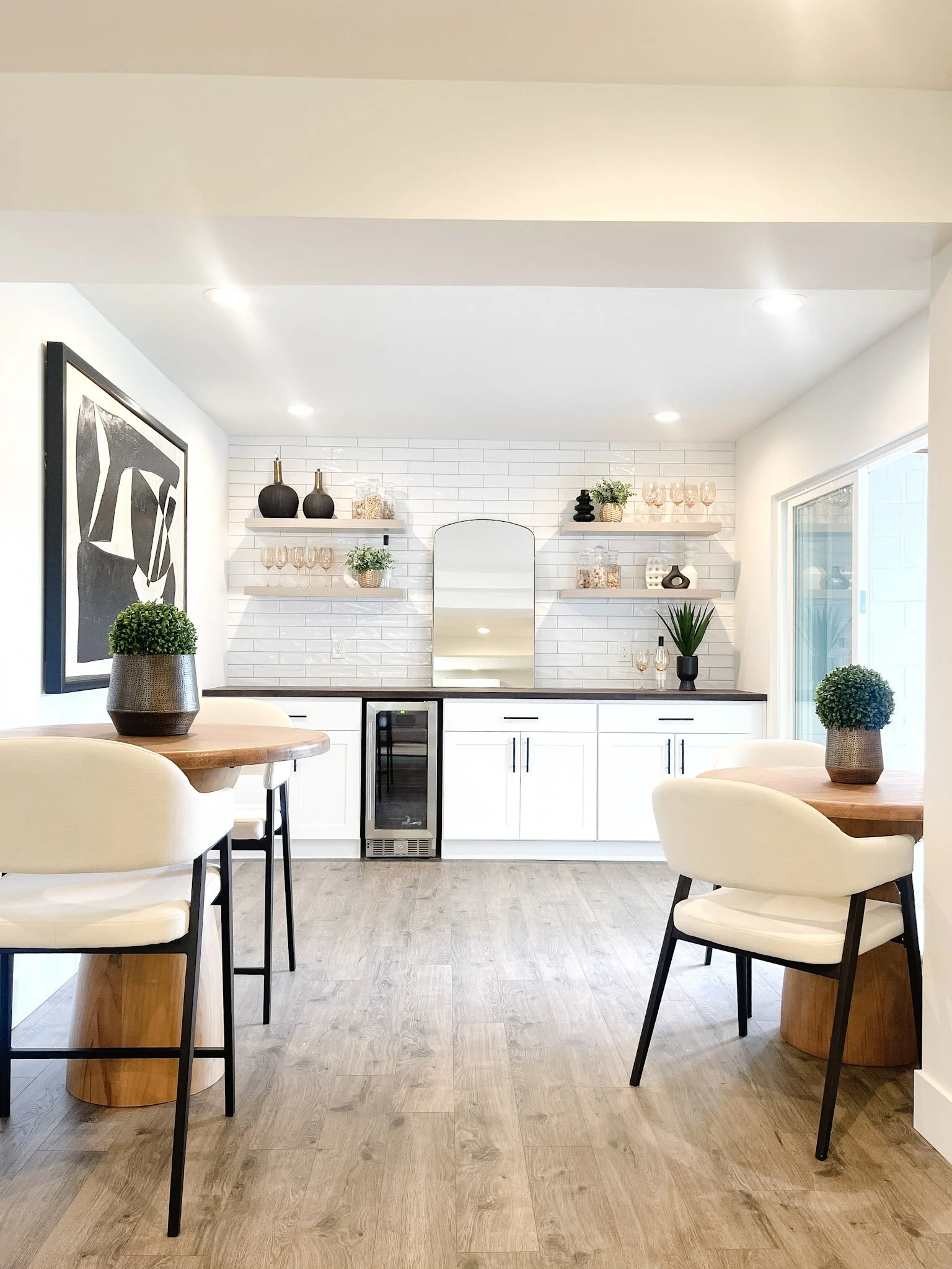 Recently remodeled Sedro-Woolley home staged to highlight updates and flow.