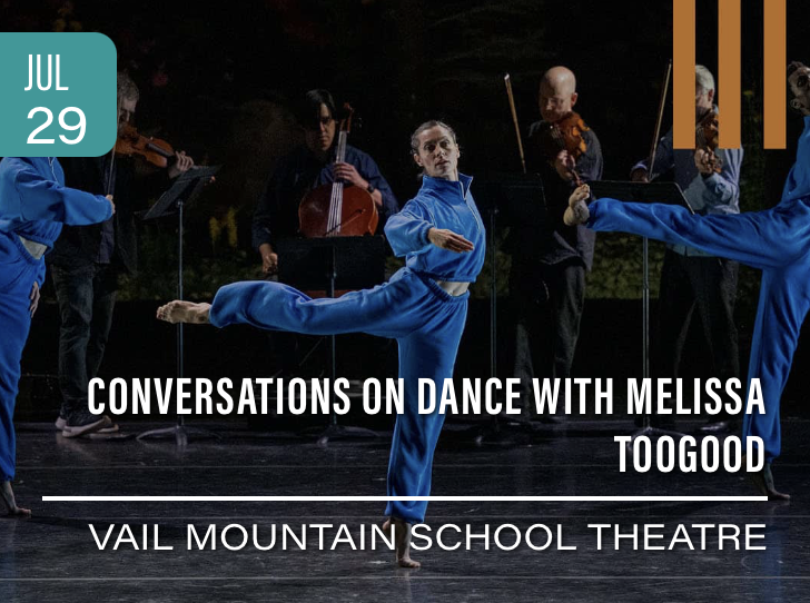 Episode image for Melissa Toogood, VDF Artist-in-Residence LIVE from the Vail Dance Festival