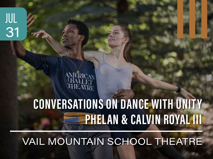 Episode image for Unity Phelan and Calvin Royal III, LIVE from the 2025 Vail Dance Festival