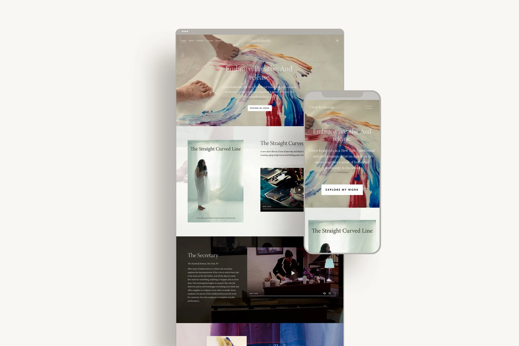 Chere Krakovsky Art Homepage