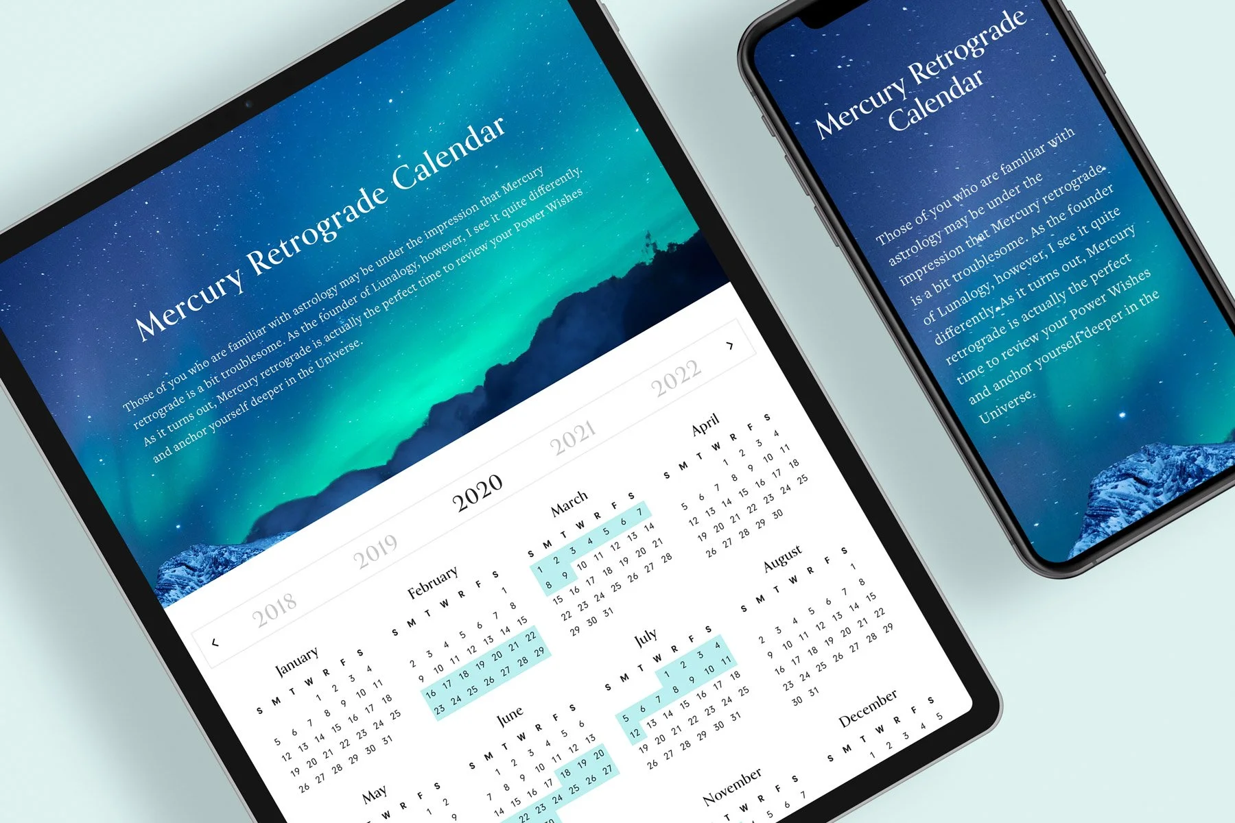 Keiko Mercury Retrograde Calendar