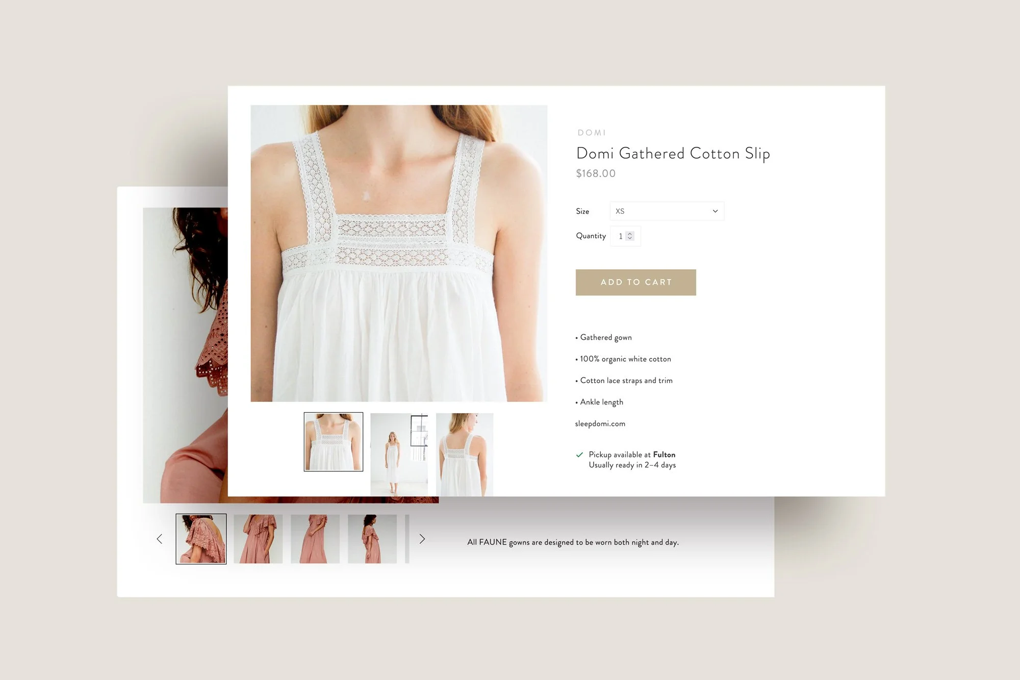 Prema Home Product Page Concept