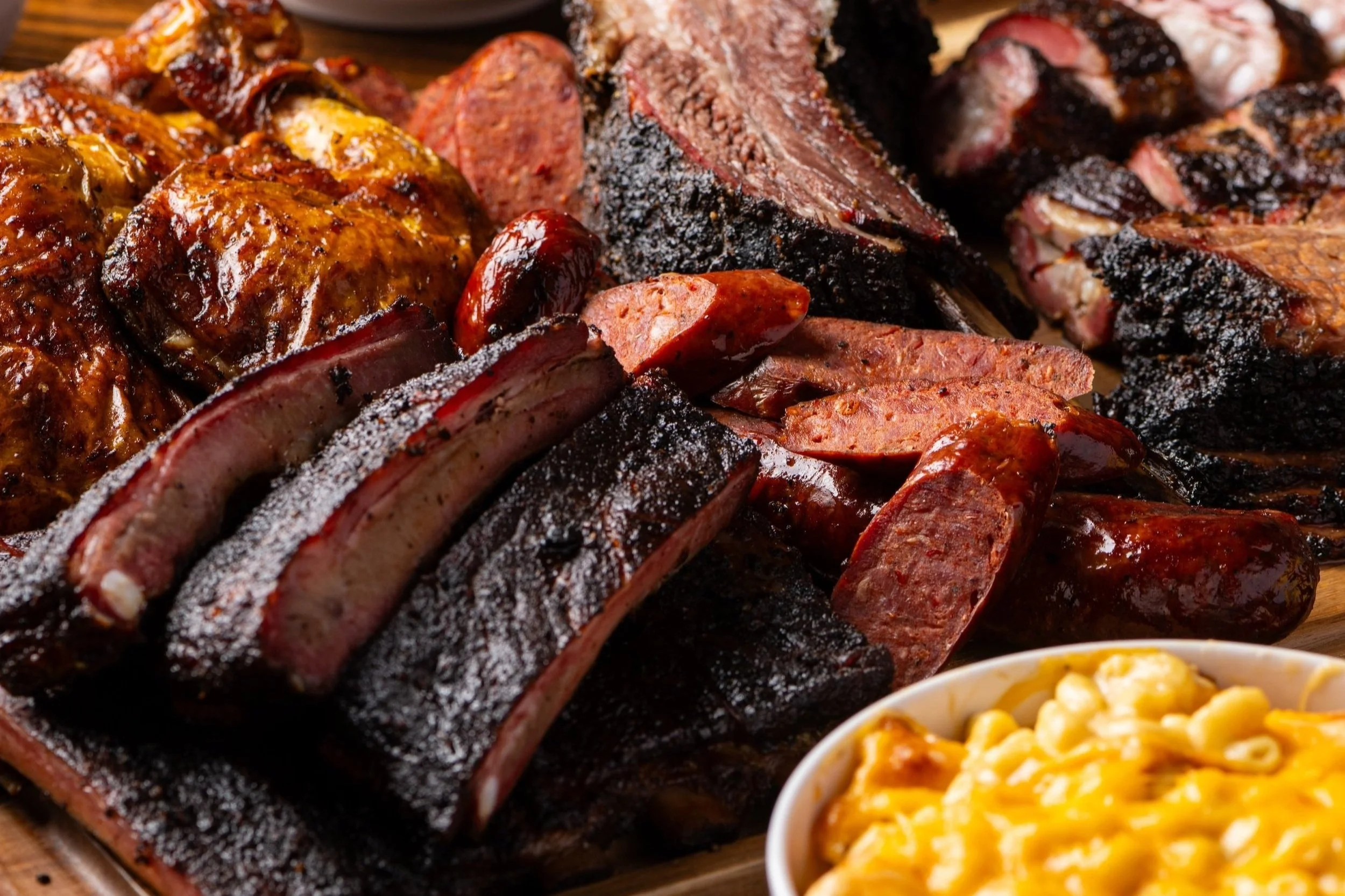 Bludso's BBQ Catering Spread