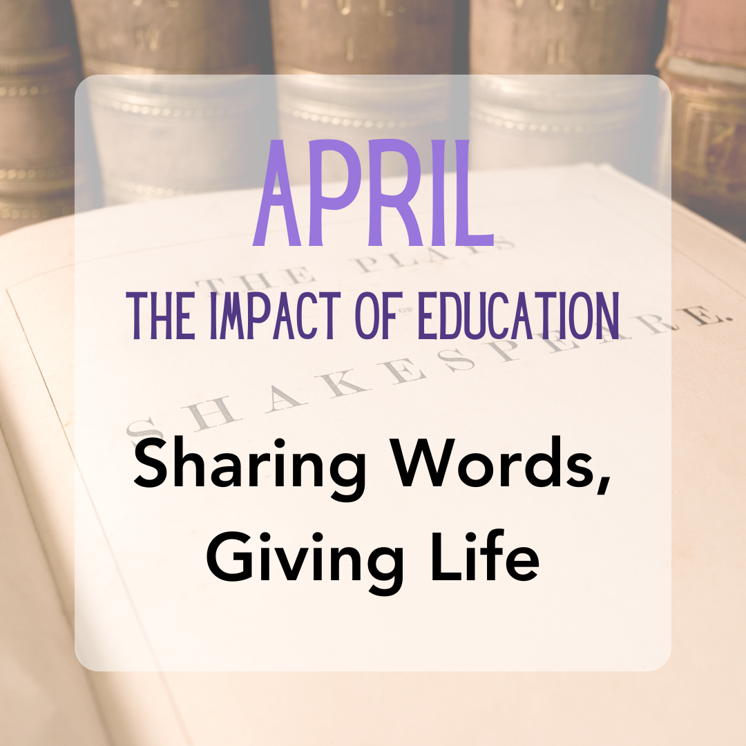 Sharing Words, Giving Life