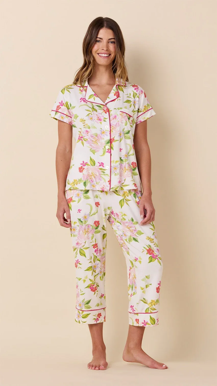 The cat's Pajamas Florentina Capri Set