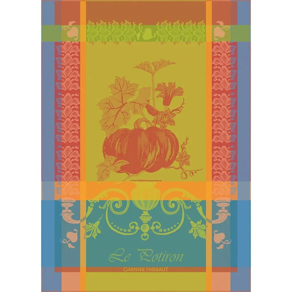 Garnier Theibaut Le Potiron Epice Jacquard Kitchen Towel
