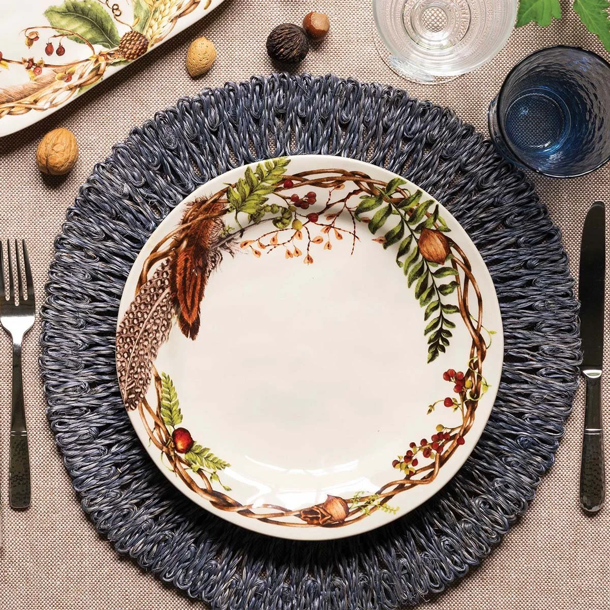 Julilska Forest Walk Dinner Plate