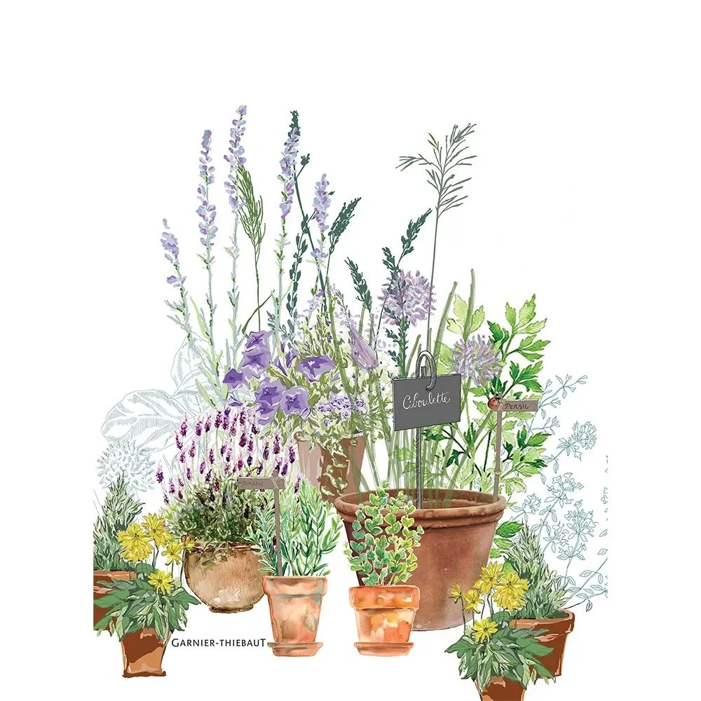 Jardin Aromatique Kitchen Towel