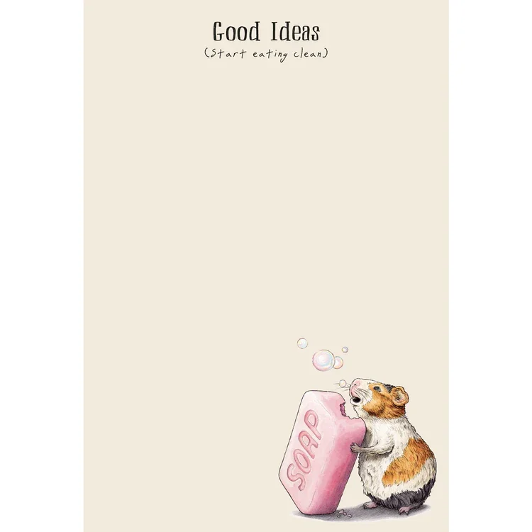 Hester & Cook Guinea Pig Note Pad