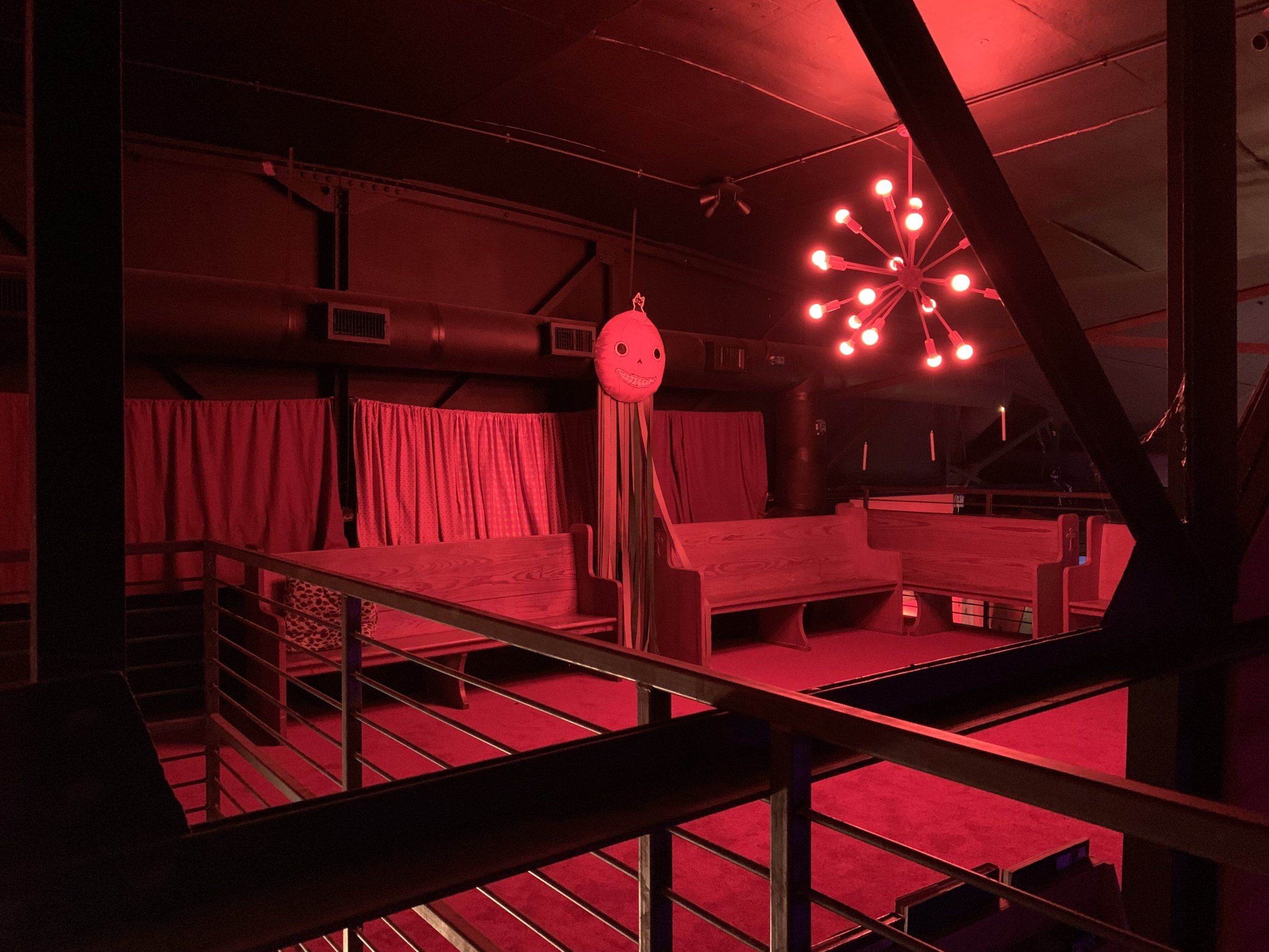 The loft with an allusion to Over the Garden Wall