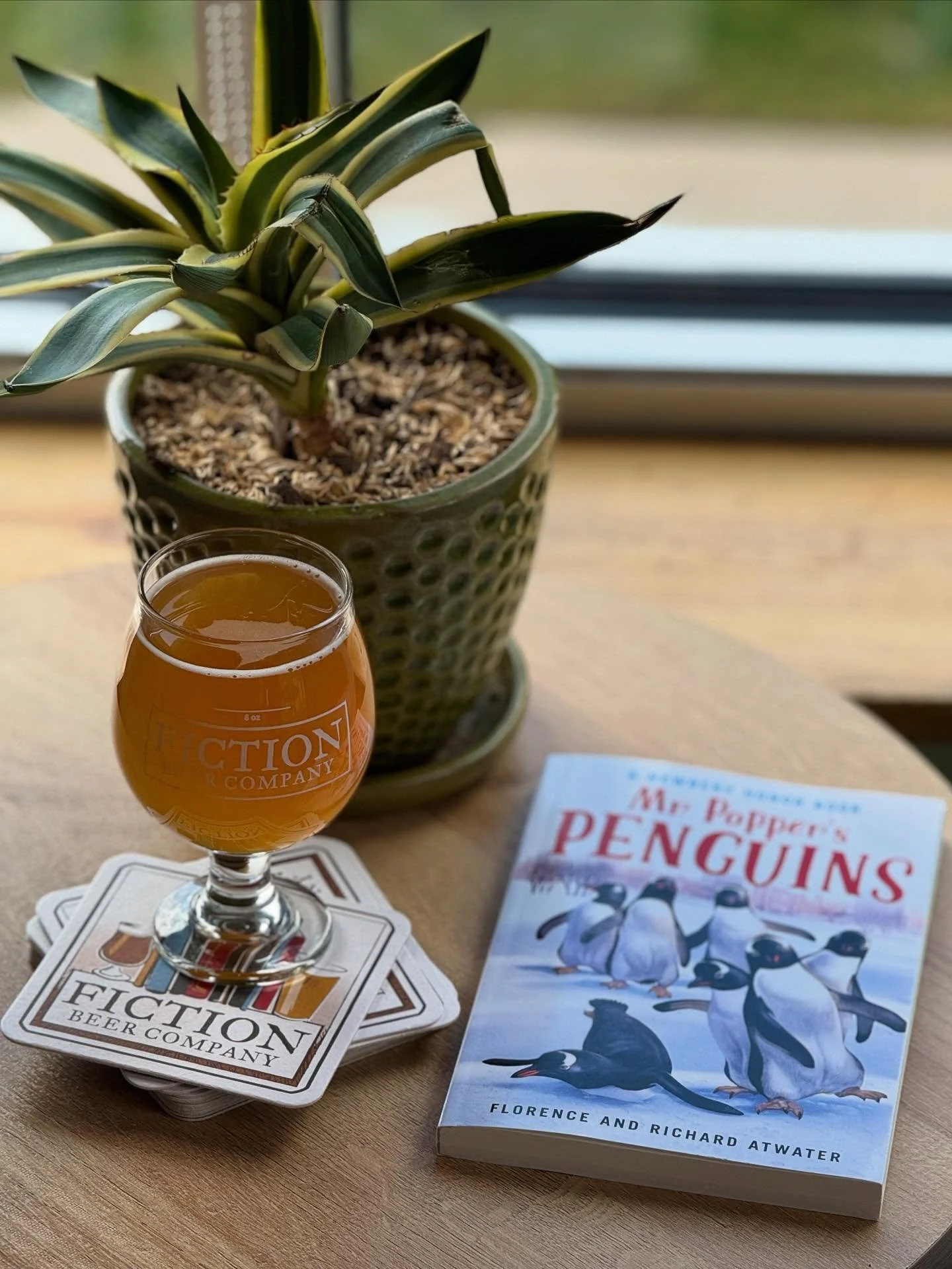 🍺 Now on tap: Parcel of Meringuins! 🐧 

Our new lemon meringue kettle sour is inspired by Florence &amp; Richard Atwater&rsquo;s classic, Mr Popper&rsquo;s Penguins. We added a parcel each of lemon puree, vanilla, and lactose for a tasty slice of l