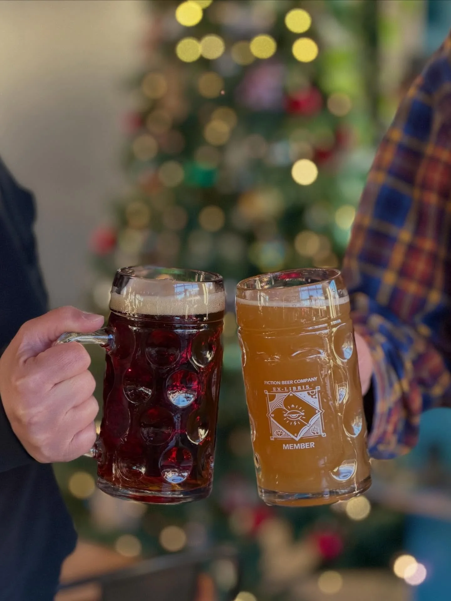 🍺 Ever seen these steins around our taproom? 👀 

Now, you could drink out of them in 2026! Our Ex Libris membership is open, today through December 31st. For $160, you get a bunch of perks for the whole year:
- Bigger stein pours
- 10% off everythi