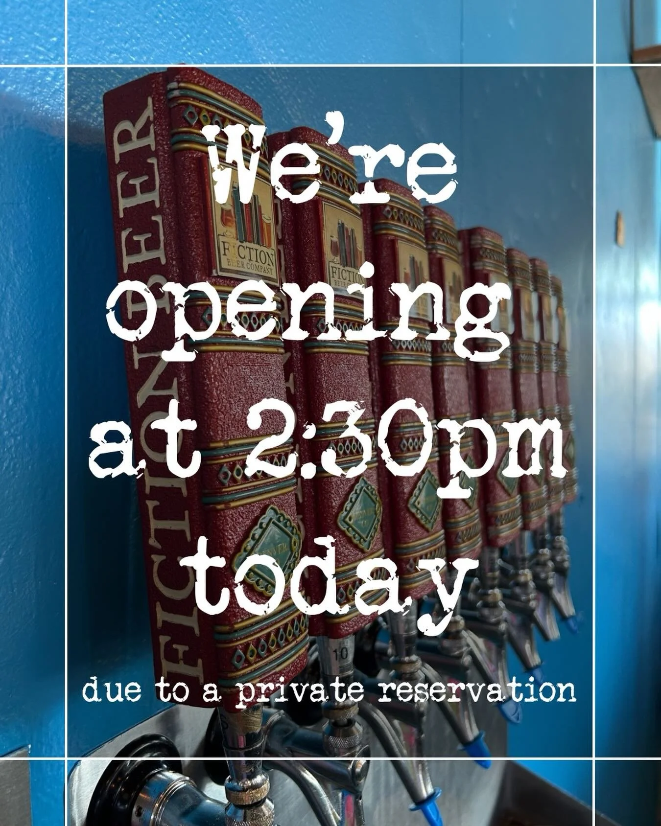 We have a private reservation today from 12-2:30pm! We&rsquo;ll be open business as usual after. 

@hotboxdeliden will be open 2:30-7:30!

Be sure to come through for tonight&rsquo;s Open Session with @denvercelticnight at 6:30pm!

#fictionbeercompan