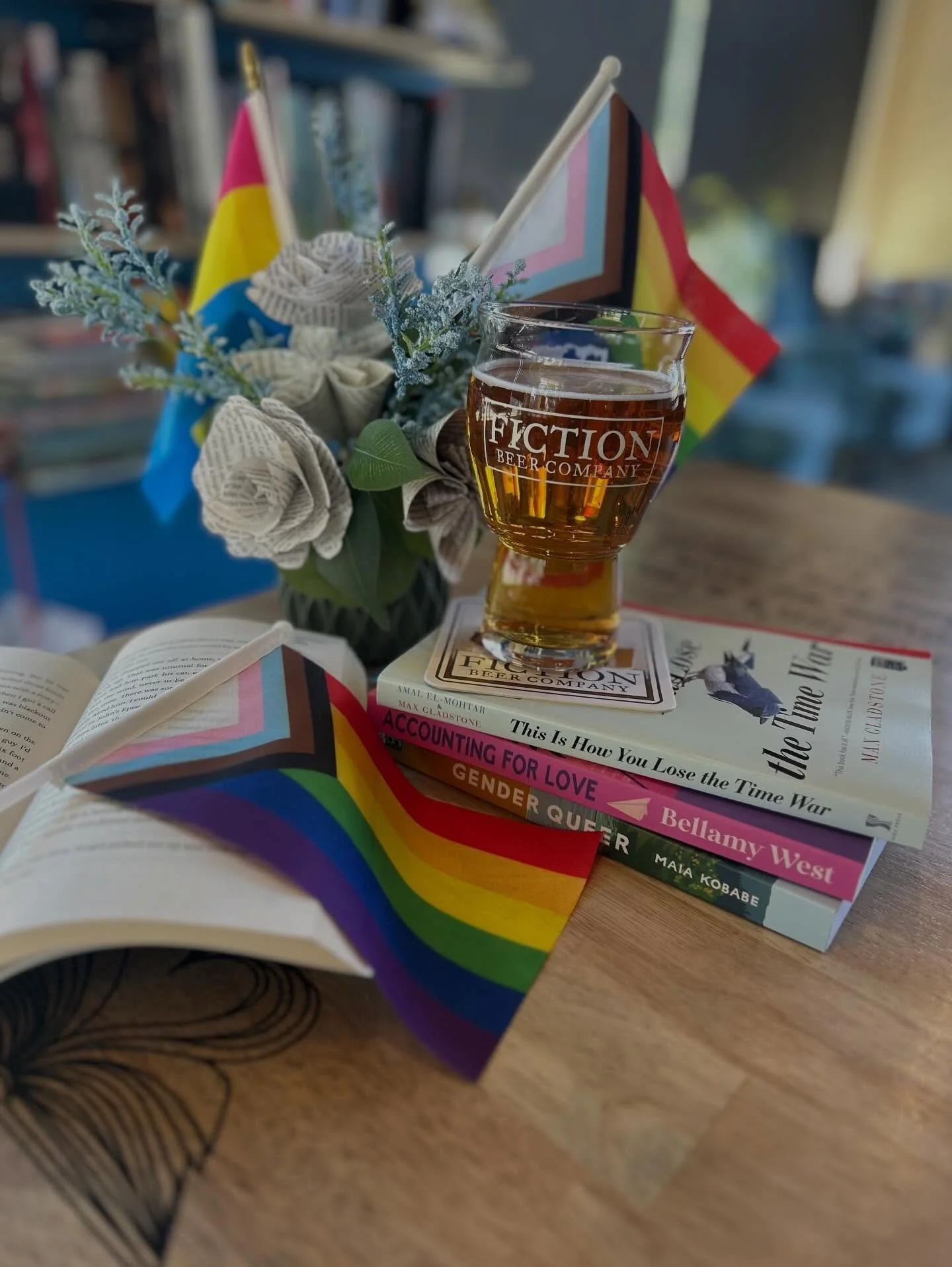 It&rsquo;s almost here! 🥳 Join us on Sunday for the Pride on Tap Author Panel at 2pm!!! 🫶

🏳️&zwj;🌈 Meet local LGBTQ+ authors for a fun afternoon discussing queer literature! Pick their minds and then get your books signed!

📚 PLUS @petalsandpag