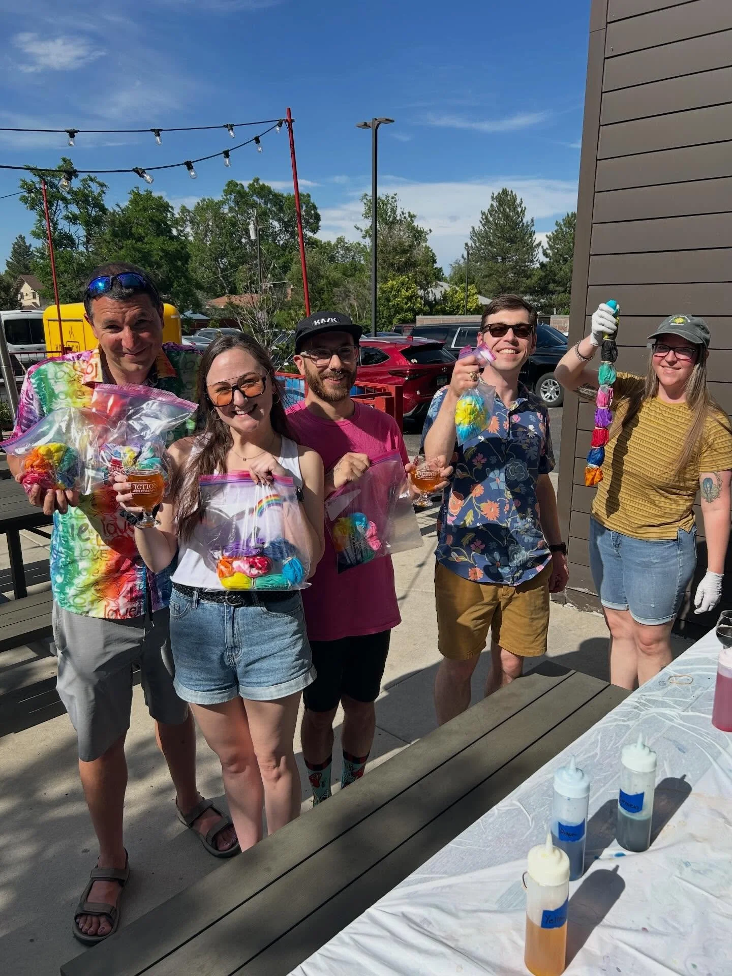 Thank you all so much for coming out to tie dye!! 🌈💜

Thank you to @coloradonamechangeproject for coming by and hanging out! Your work is so important and it is an honor to work with you!

We had so much fun with everyone and can&rsquo;t WAIT to se