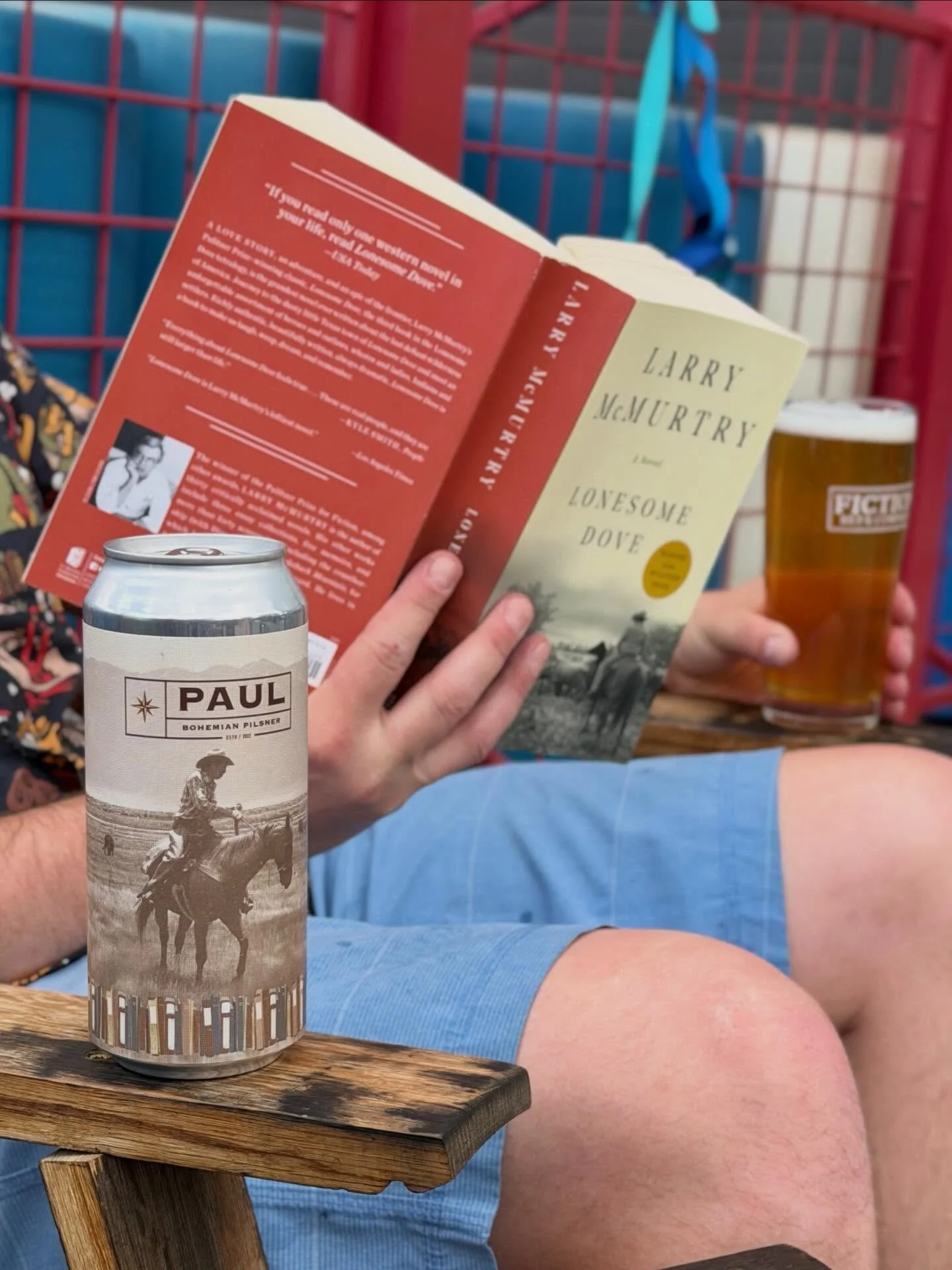 Tell the dad in your life: Paul&rsquo;s pilsner is back on tap! 🍻

Inspired by Larry McMurtry&rsquo;s book Lonesome Dove, this beer is crisp, clean, and classic. Heirloom floor malted Czech Pilsner malt is the foundation of Paul pils, with a clean f