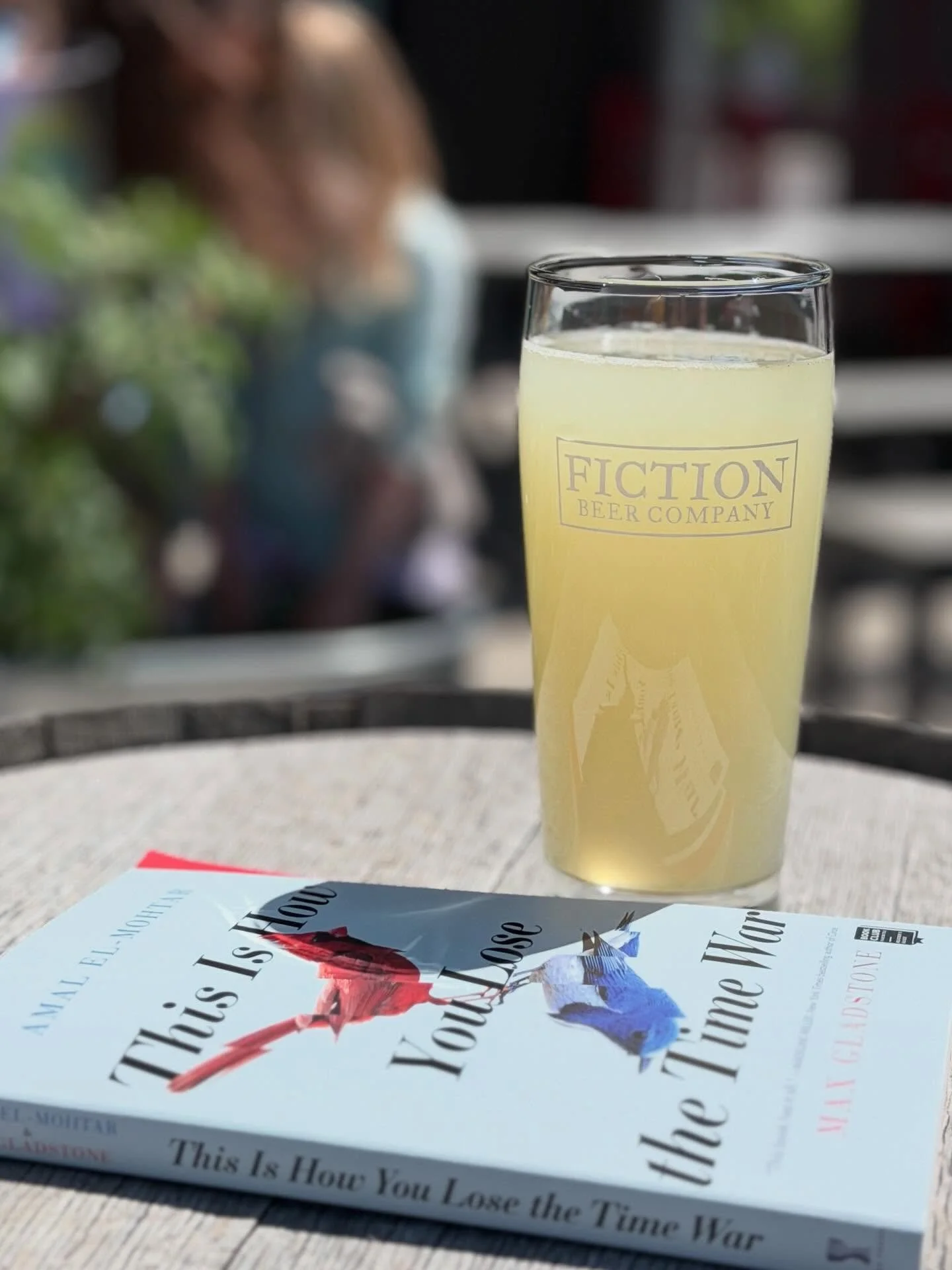 📚 It&rsquo;s book club day and the sun&rsquo;s out! ☀️ 

Join us tonight at 7pm for our monthly book club&mdash;this time, we&rsquo;re discussing This is How You Lose the Time War by Amal El-Mohtar &amp; Max Gladstone.

Or just enjoy this perfect we