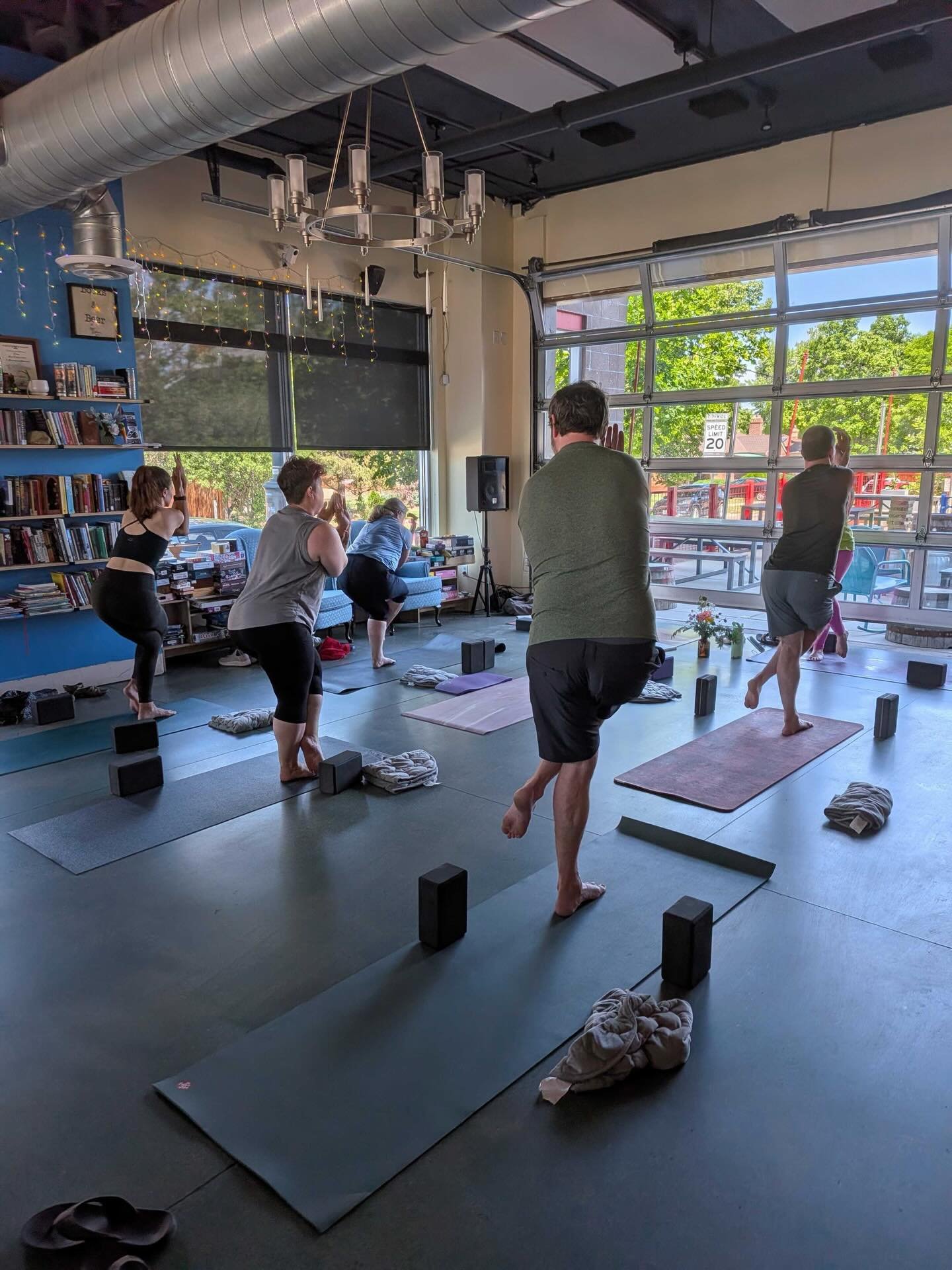 🧘🏻&zwj;♀️ Have you been to yoga with Mandy? 👀

Especially if you missed her yoga class earlier this month, there&rsquo;s one more opportunity this month! Join us this Sunday, June 28th, at 10:30am for vinyasa yoga to help keep you centered. 

🏳️&