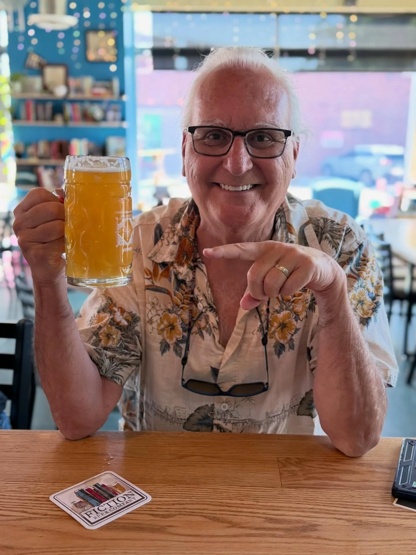 👀 Have you met Randy? He&rsquo;s the first person you&rsquo;ll see sitting at the bar Monday afternoons&mdash;and one of our Ex Libris members! Be more like Randy and join our regular cast of characters with a half-year membership. 

🍻 Now through 