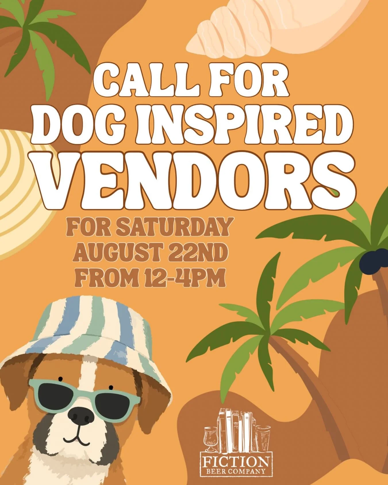 Our Cat Day event was so much fun, we&rsquo;re doing it again&mdash;but with dogs! Dog Days of Summer will be on Saturday, August 22nd from 12-4pm, and we&rsquo;re looking for dog themed vendors to pop up in our taproom. 🐶 

Do you make dog toys, fo