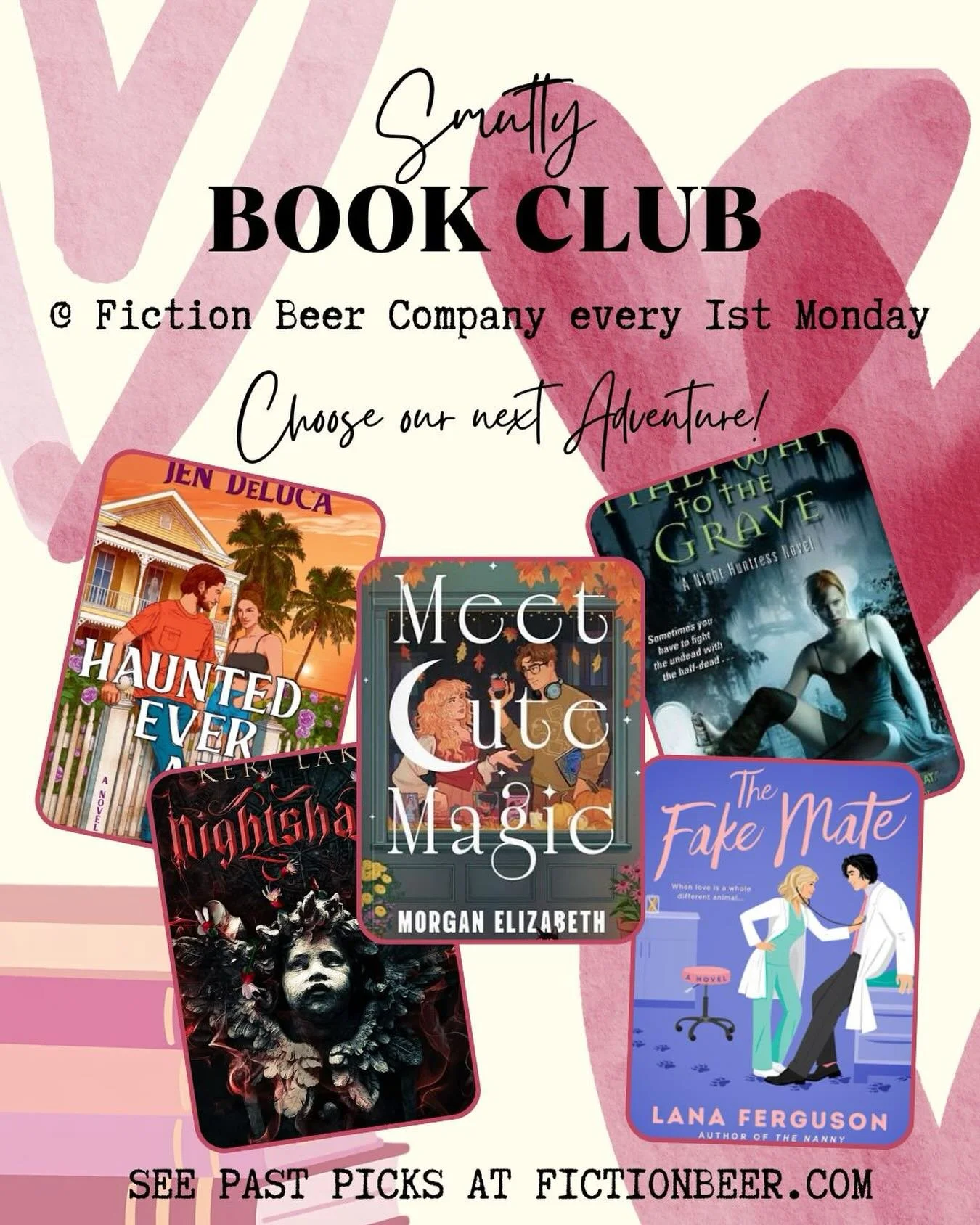 🚨 ATTN: Smutty Book Club members!! 🚨

It&rsquo;s time to vote for your October pick!! You may have noticed a fifth option for you all this time. We have a special opportunity for our Smutty Book Club members; @authormorganelizabeth has a new book c