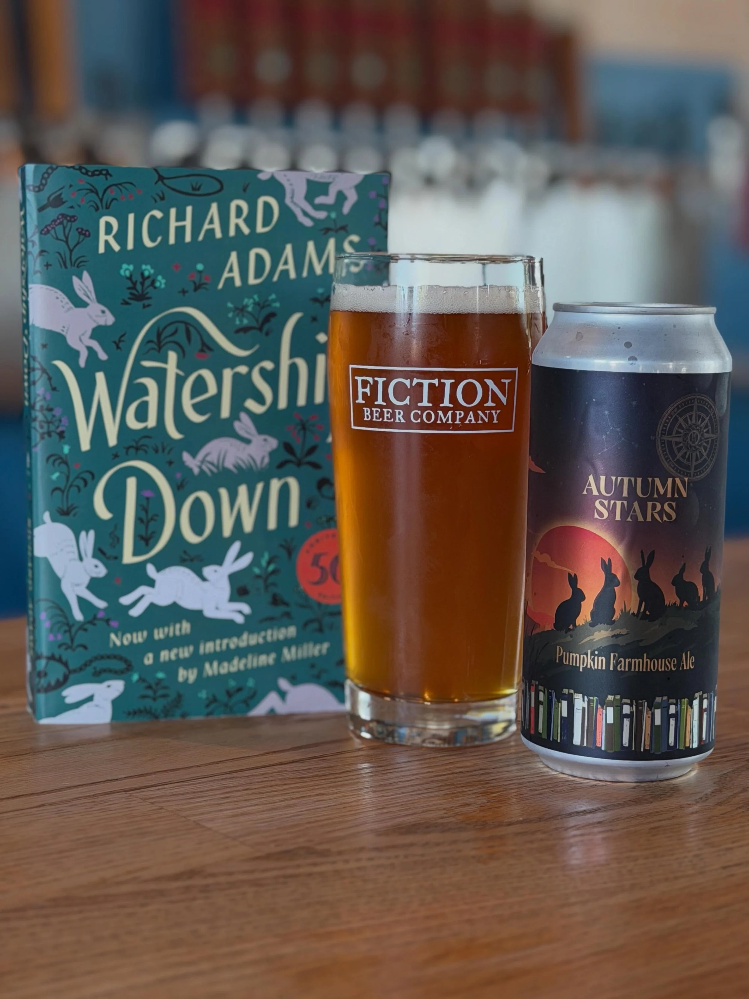☀️ We&rsquo;re crossing the bridge from summer into fall, and while it&rsquo;s not exactly cool yet, this time of year calls for a pumpkin beer! 🎃 

✨ Autumn Stars is our pumpkin farmhouse ale, brewed with bright pilsner malt, plus Munich and Vienna