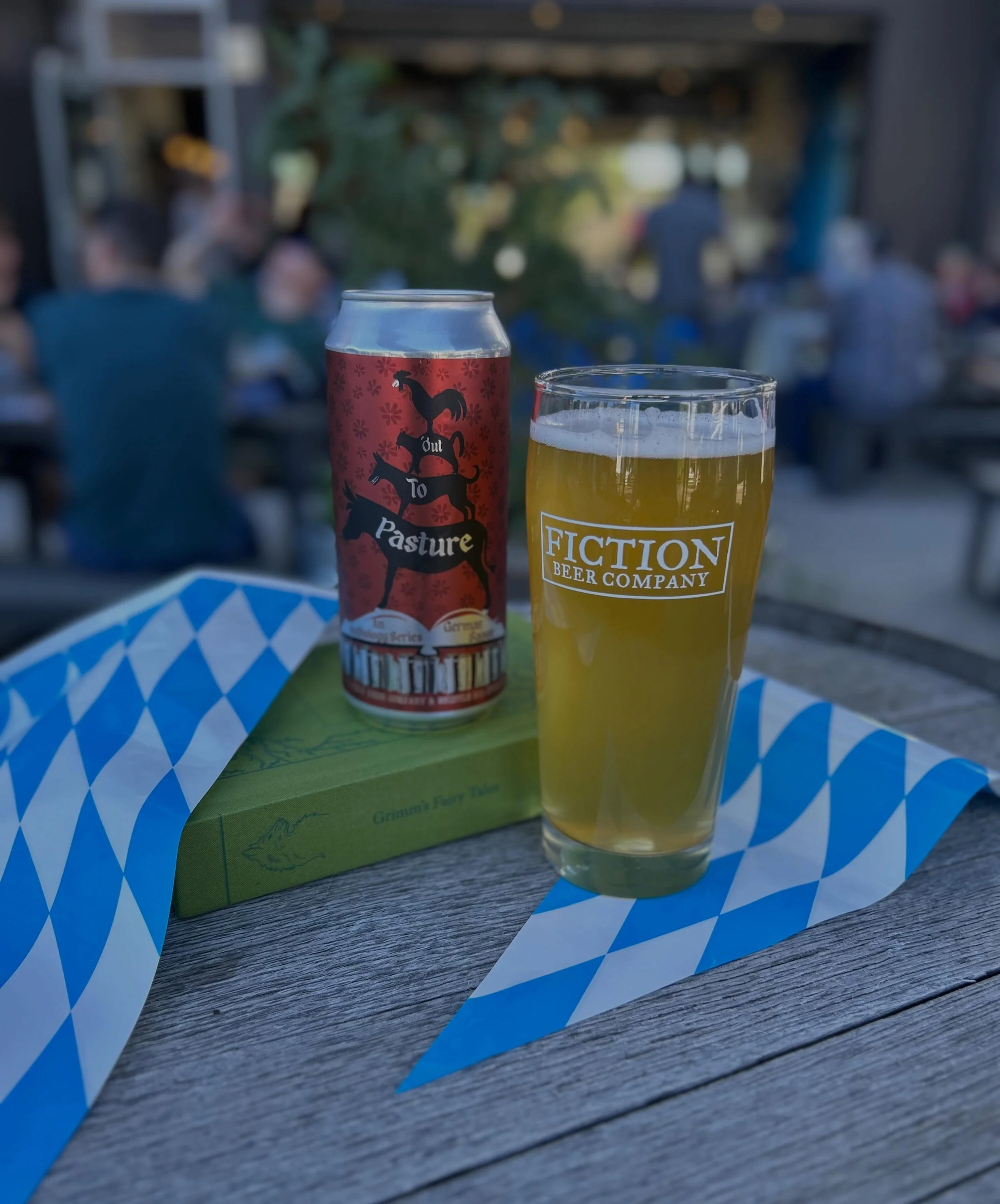 We&rsquo;ve had one Oktoberfest beer, yes&hellip;but what about a second one?? 🍻

🫏 Jetzt vom fass: Out to Pasture! This Germain Saison is the first in our new Anthology series inspired by stories of the Brothers Grimm! Brewed in collaboration with