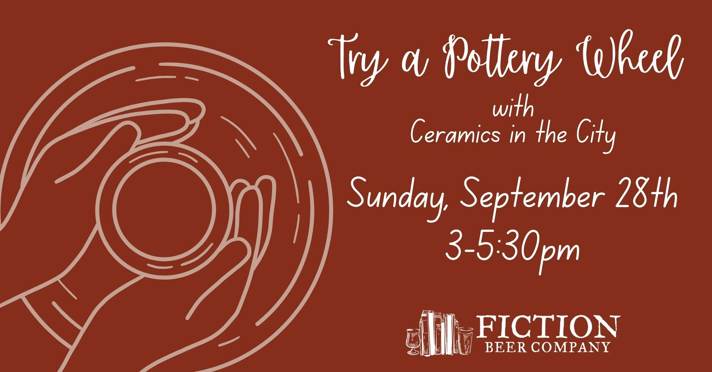 Try a Pottery Wheel with Ceramics in the City | Fiction Beer Denver