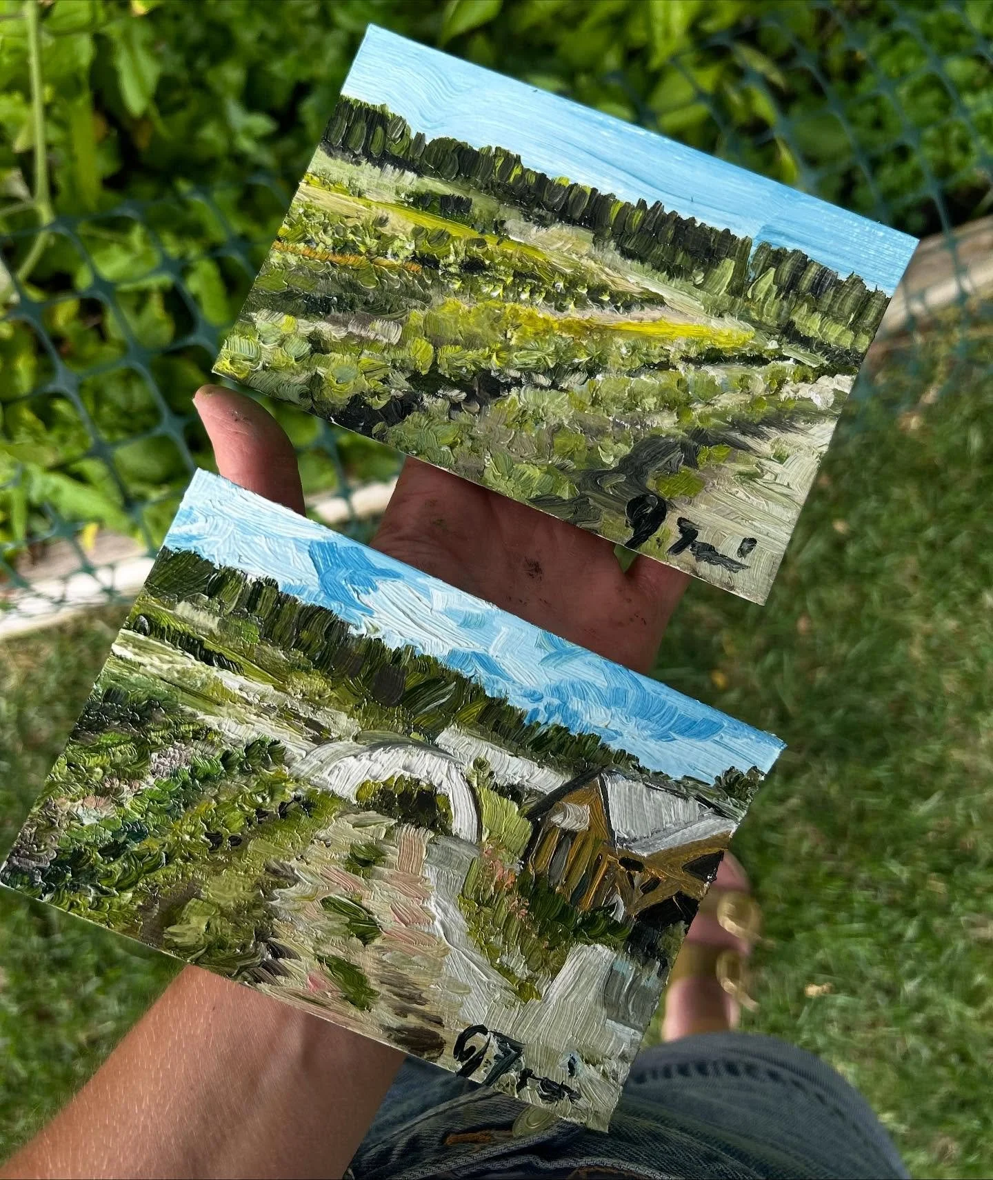 &ldquo;9 Bean Rows&rdquo;
4&rdquo; x 6&rdquo; (set of 2)
$26.00
**Link in bio**