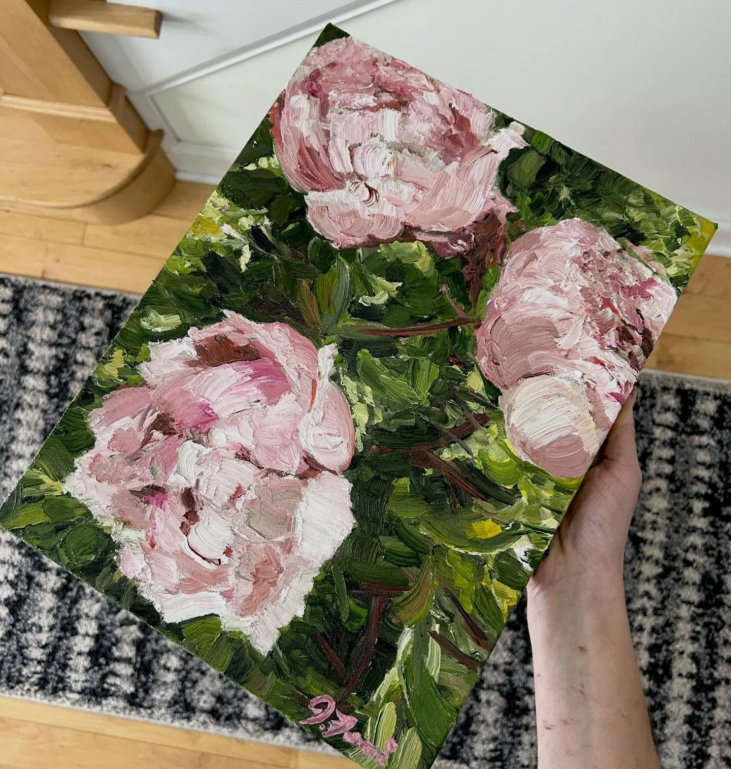 &ldquo;Neighborhood Peonies&rdquo;
$175.00
15&rdquo; x 11&rdquo;
Oil on canvas, to be framed. 
Ready mid-January for local pick up or shipping 
**Link in bio!**

#peonies #flowerpainting #wallart #interiordesign #interiordecoration