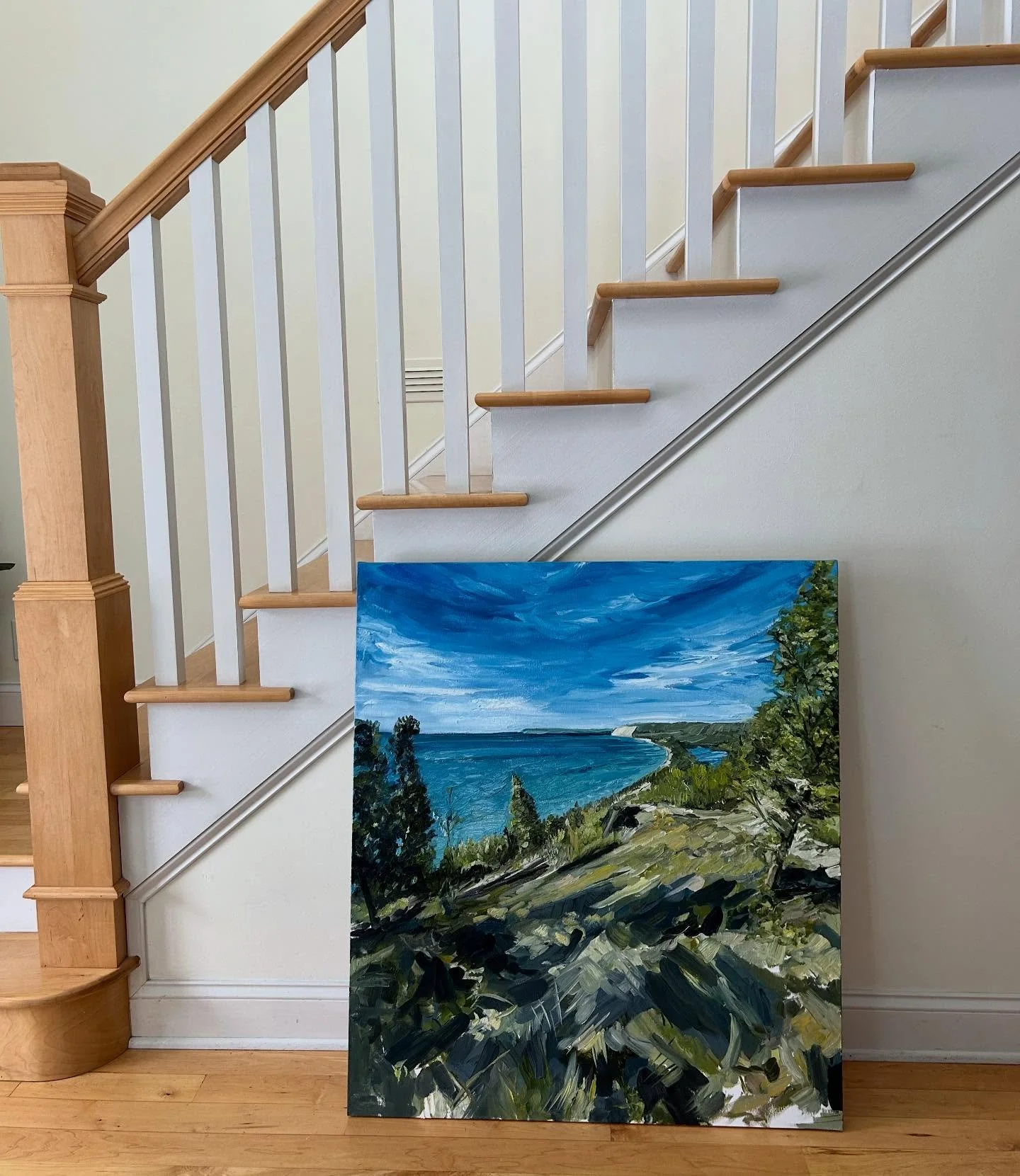 Still going on this one&hellip; ☝️ 
40&rdquo; x 30&rdquo;