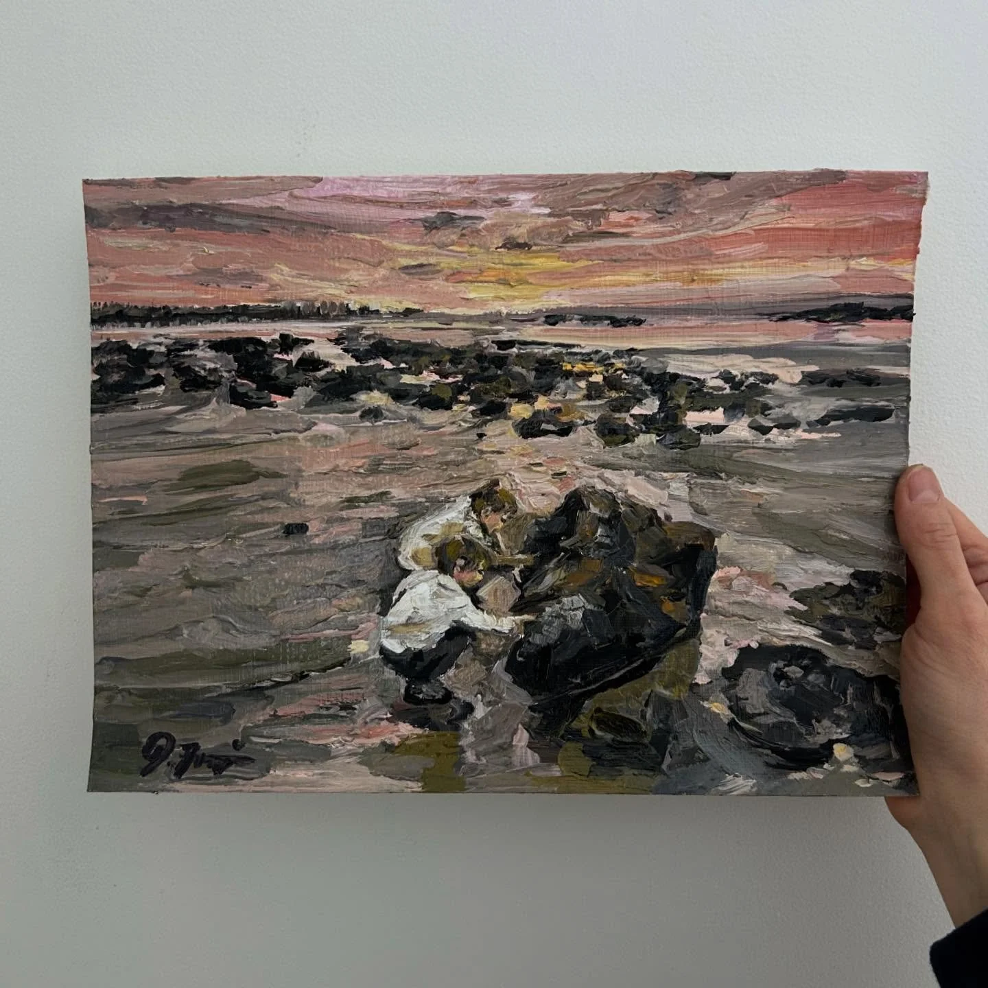 9&rdquo; x 12&rdquo; 
Oil on paper commission 

Will reopen for more of these as soon as I can. 😊