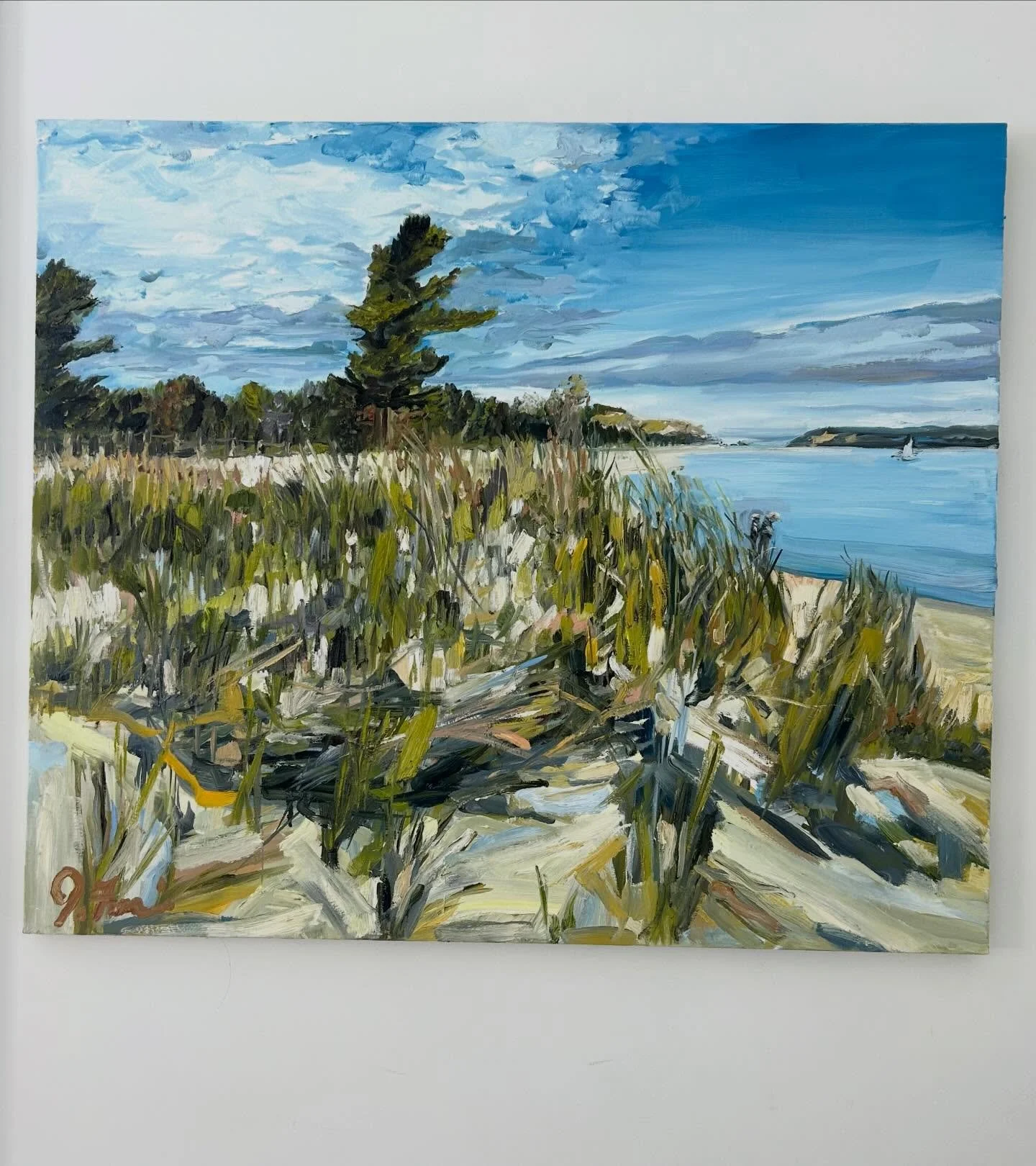 &ldquo;Rock Hunting in Glen Haven&rdquo;
30&rdquo; x 35&rdquo;
$825.00
Oil on canvas, to be framed 

Ready by the end of next week! Local pick up or shipping. 
#leelanau #glenhaven #leelanaucounty #oilpainting #interiordecor