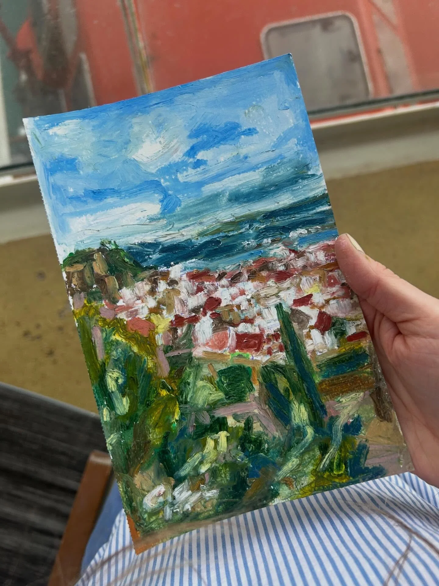 Sketching day 2! #oilpastels #sennelieroilpastels