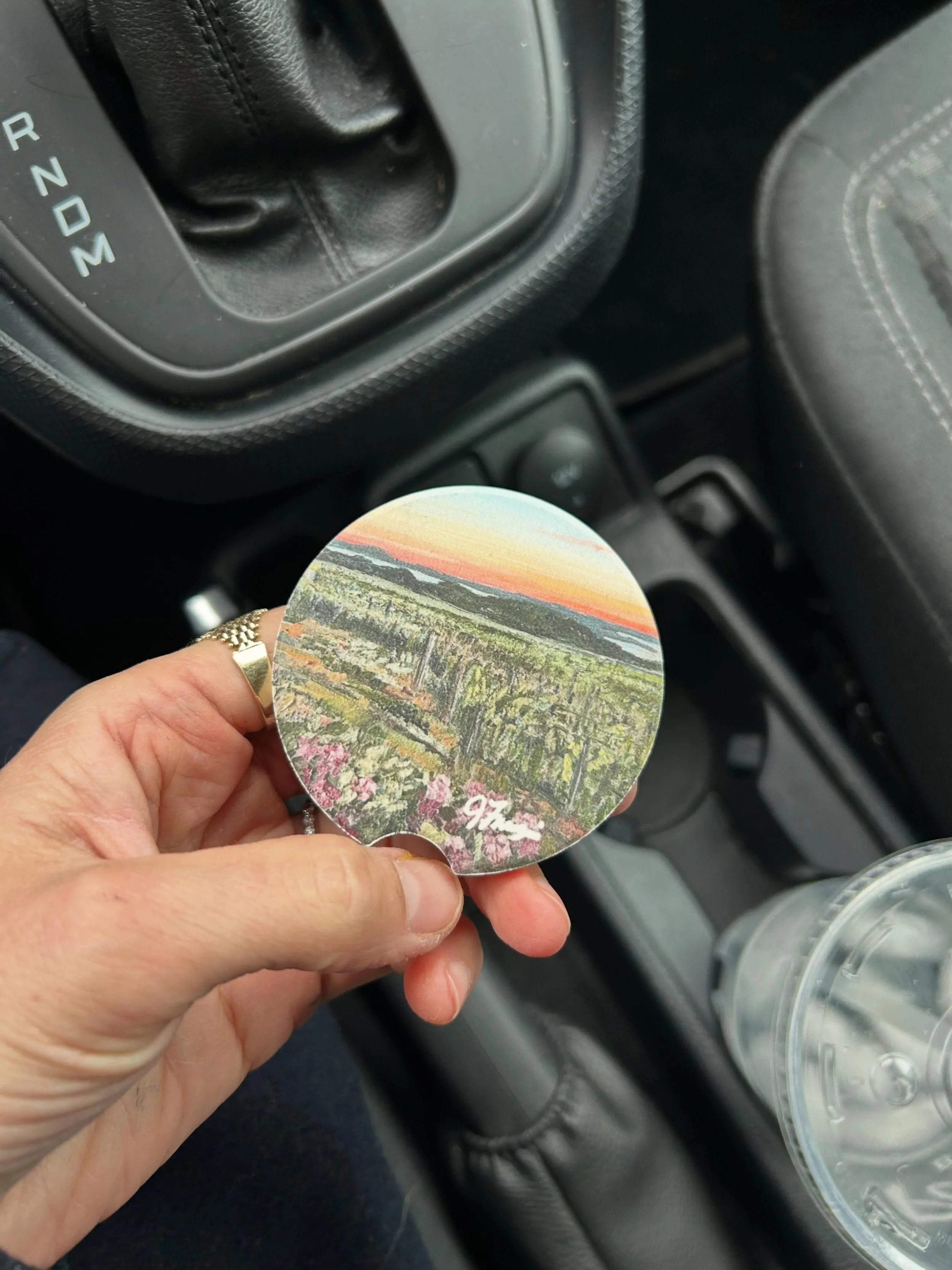 My printed items are live if you haven&rsquo;t checked out the website recently! I will still be adding items. This cute little car coaster cheers me up every time I&rsquo;m driving around. 🤗❤️