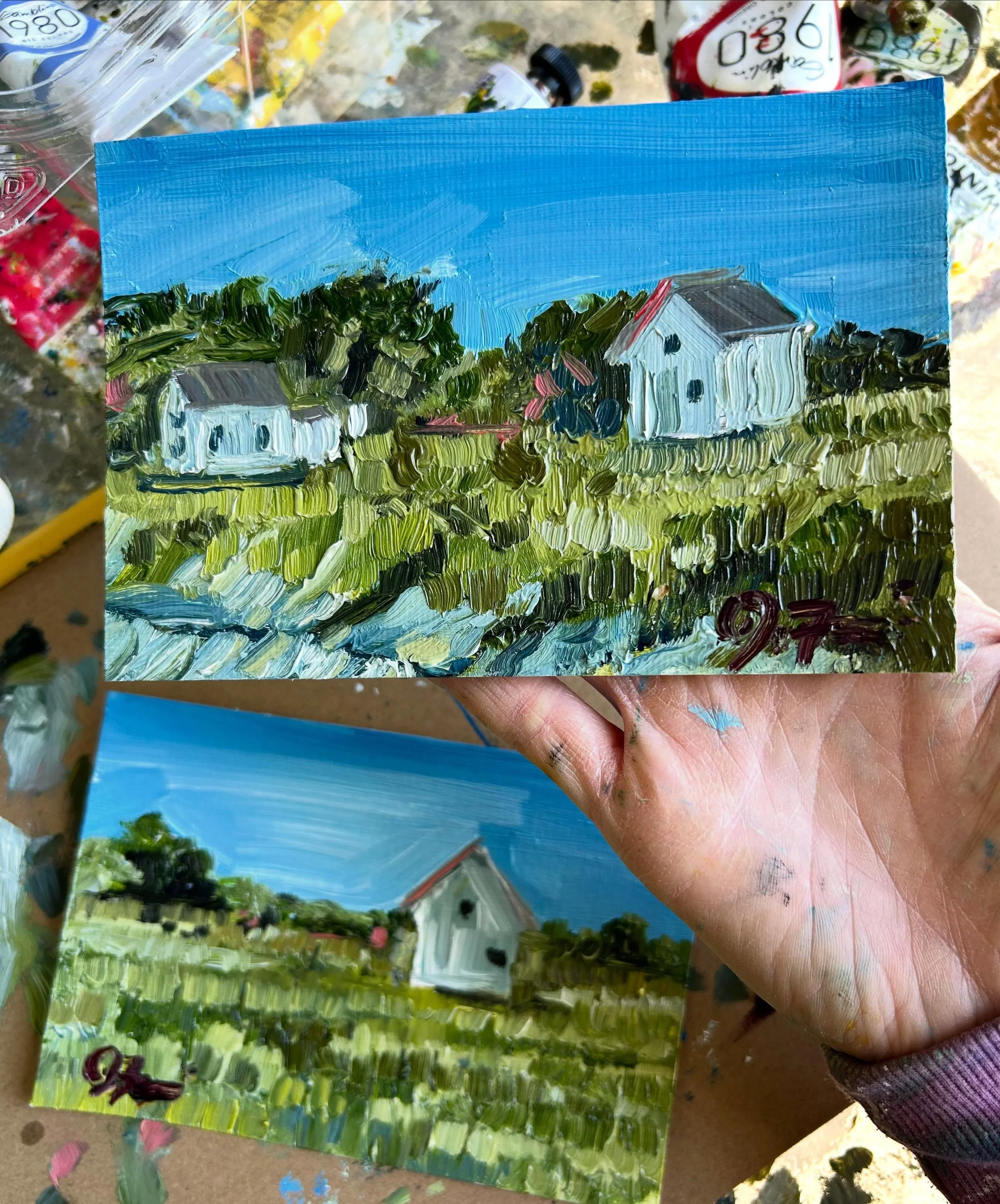 &ldquo;Port Oneida&rdquo;
$40.00
4&rdquo; x 6&rdquo; (set of 2)
Ready by mid June