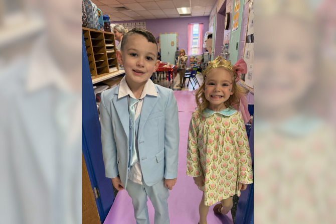  Flat Lick’s kindergarten class was visited by their fairy godmother, who transformed their classroom into a royal ball to end their unit of study. 