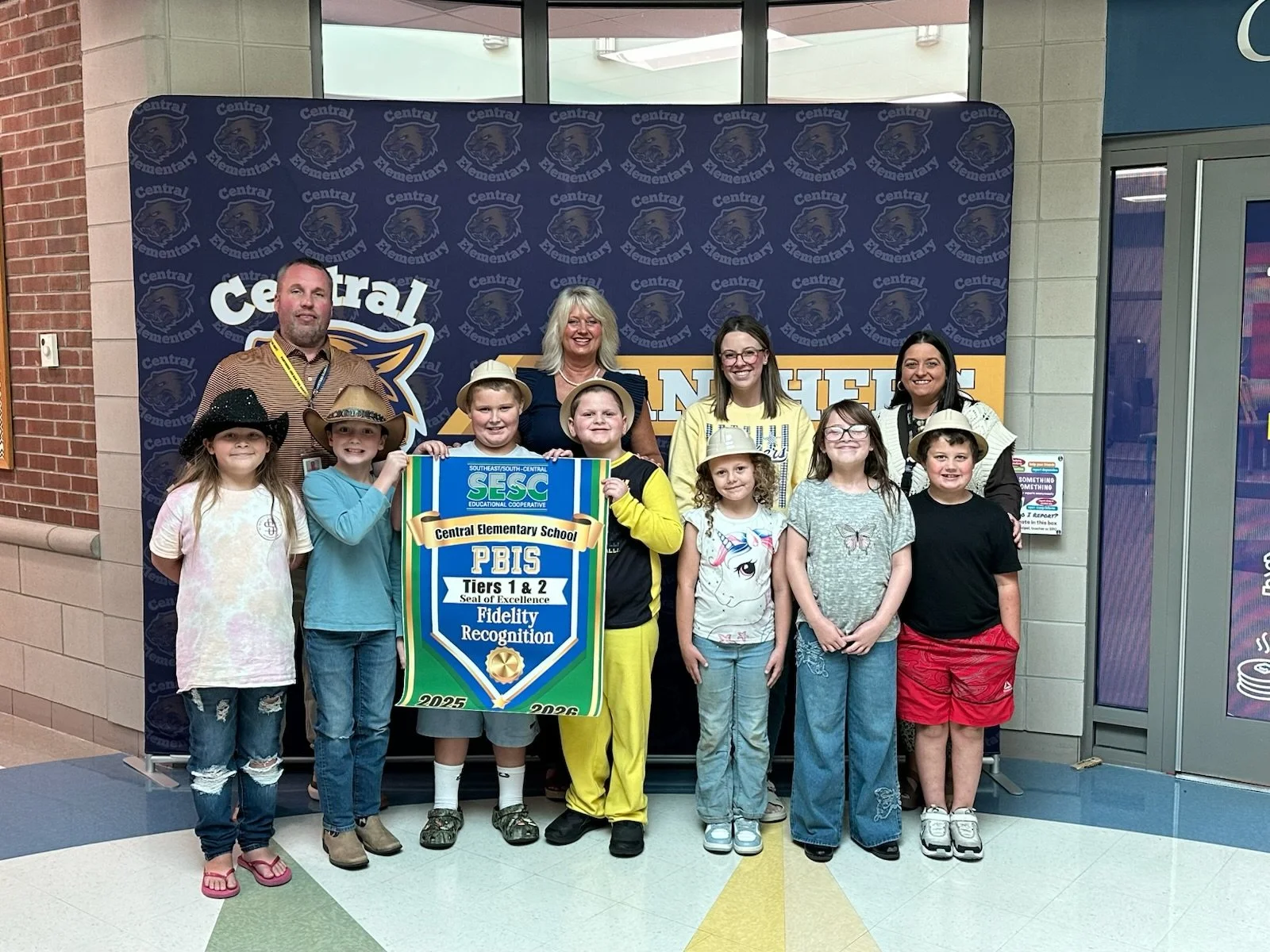  Central Elementary earned a Tier 2 (Seal of Excellence) fidelity rating for implementing PBIS (Positive Behavioral Interventions and Supports).  
