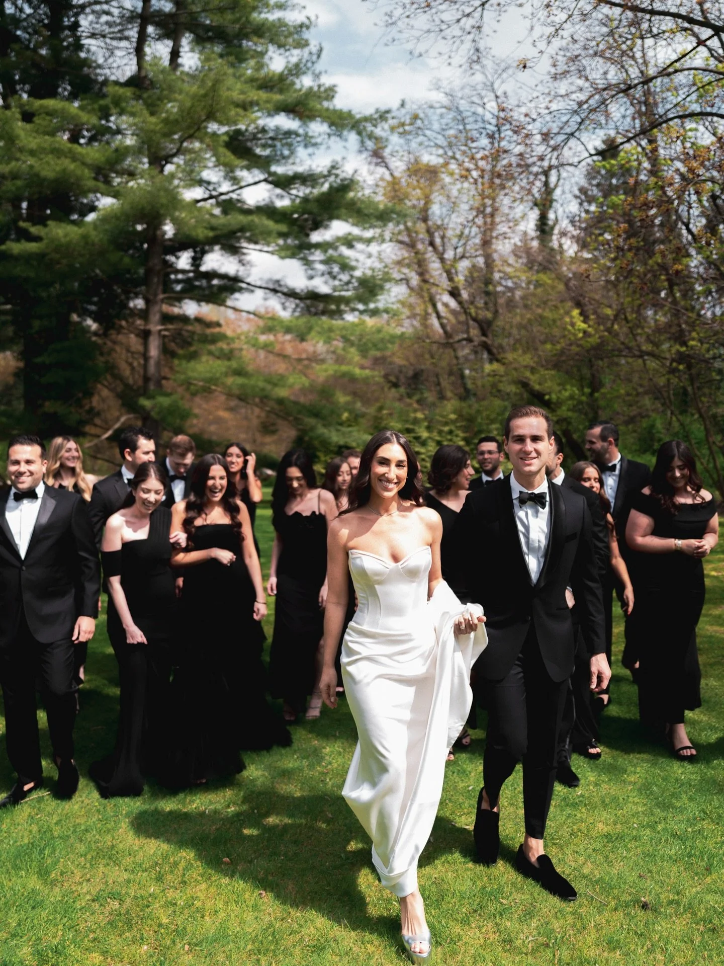 Walking into forever, surrounded by the people who love them most.

A moment full of movement, laughter, and quiet confidence where elegance meets ease, and love leads the way.

This is what it looks like when a wedding day feels effortless, timeless