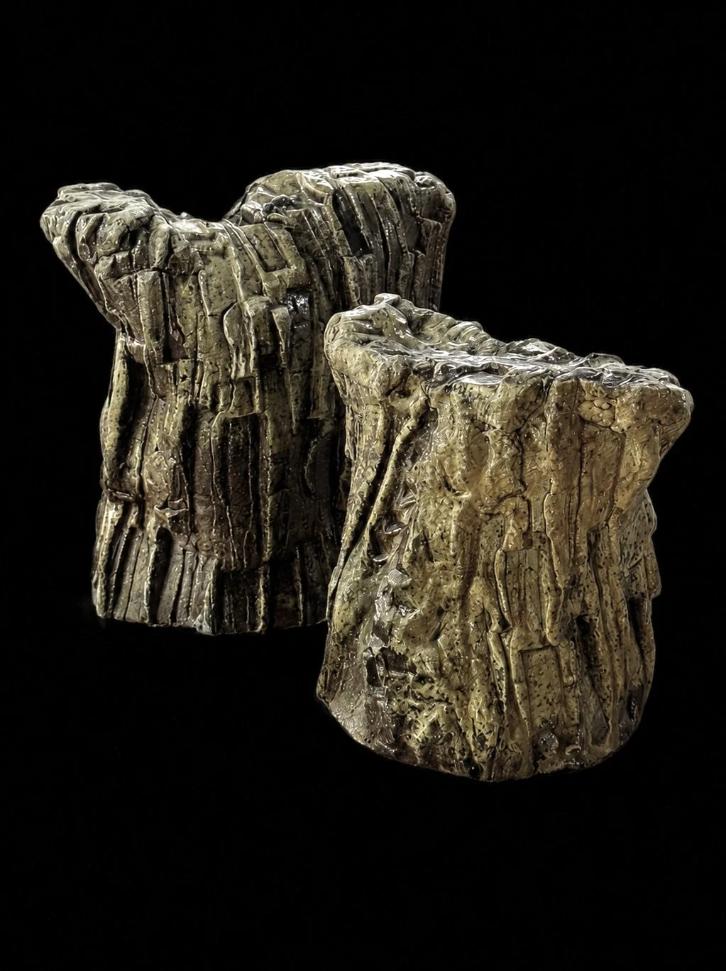 scultura ceramica alvin ng artista per galleria mini_ma