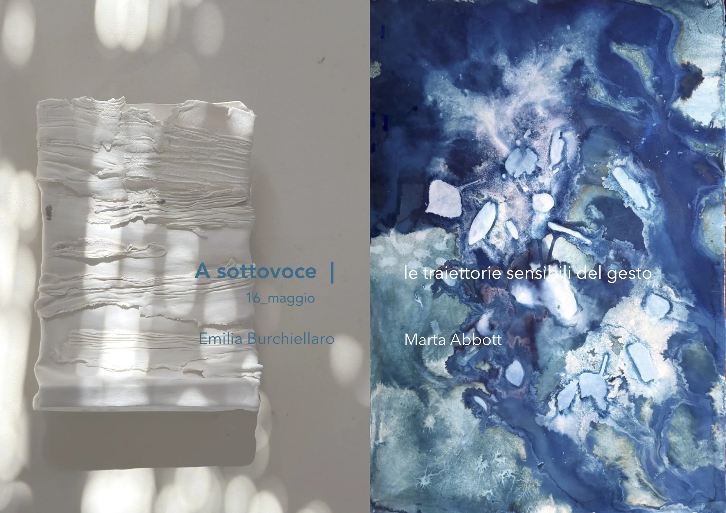 A sottovoce | le traiettorie sensibili del gesto- mini_ma gallery