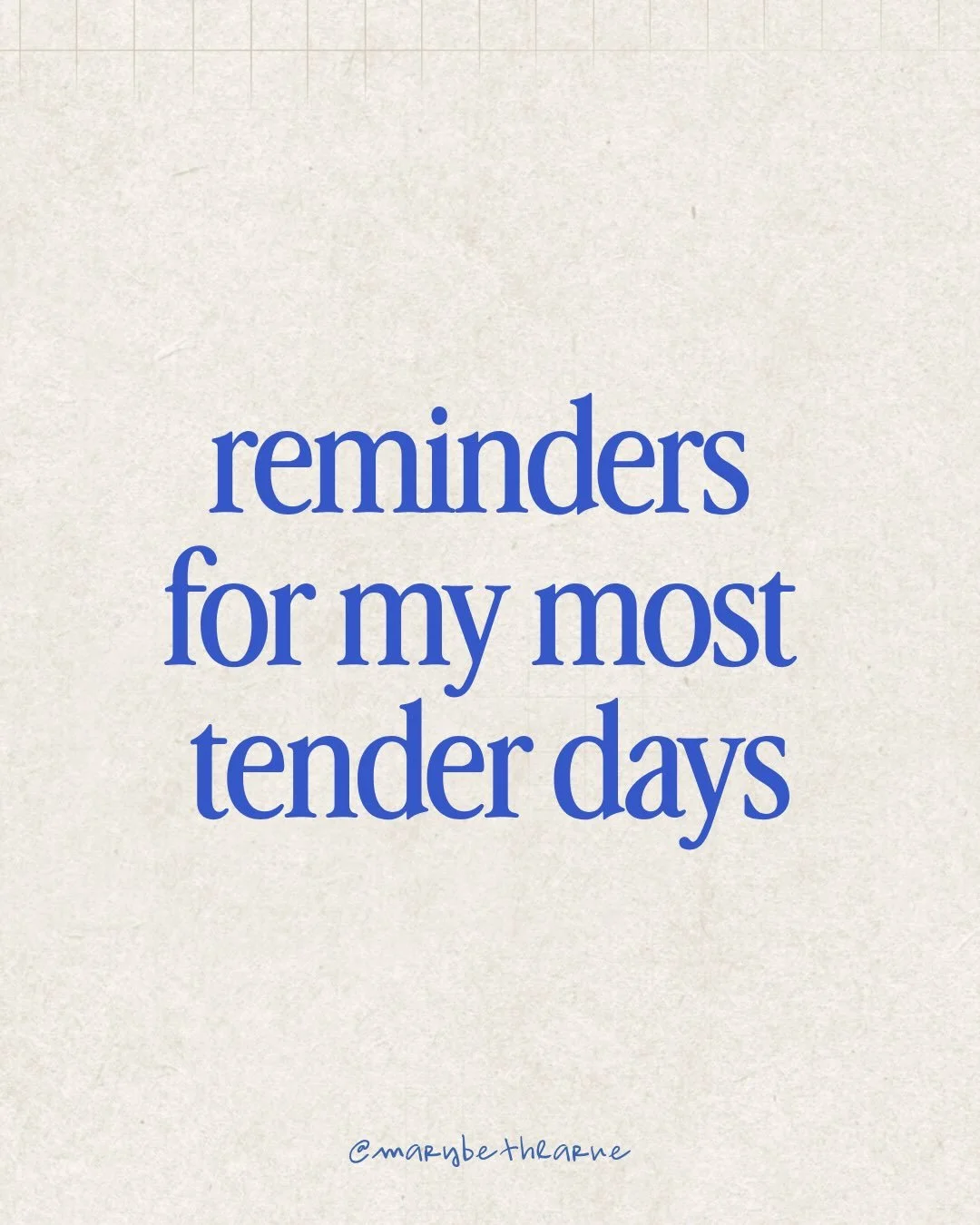 For the days when you&rsquo;re more tender than usual. 🤍

First days of third grade. Navigating life. Celebrating my dad&rsquo;s 82nd birthday. Balancing being back in a work flow. All in the same breath.

When everything feels louder and your capac